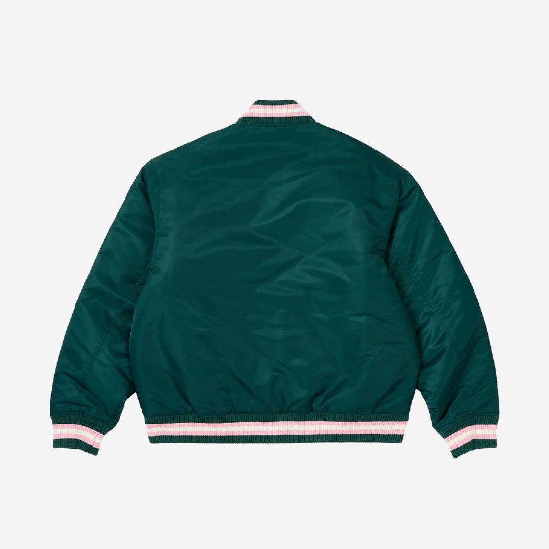 Palace Satin The Arena Jacket Green - 23FW 상세 이미지 2