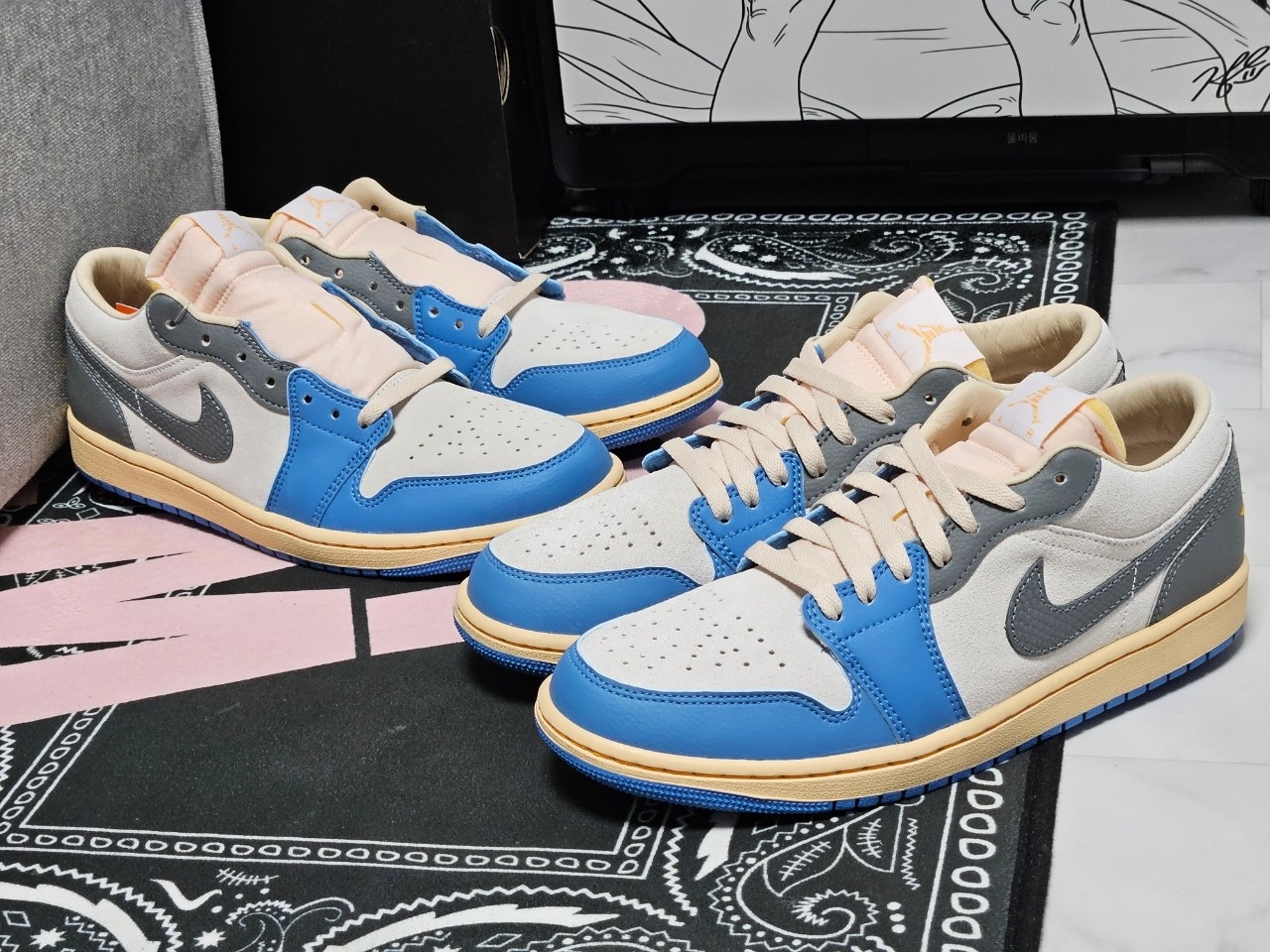 Jordan 1 Low SE Tokyo 96 착용 스타일 - 5