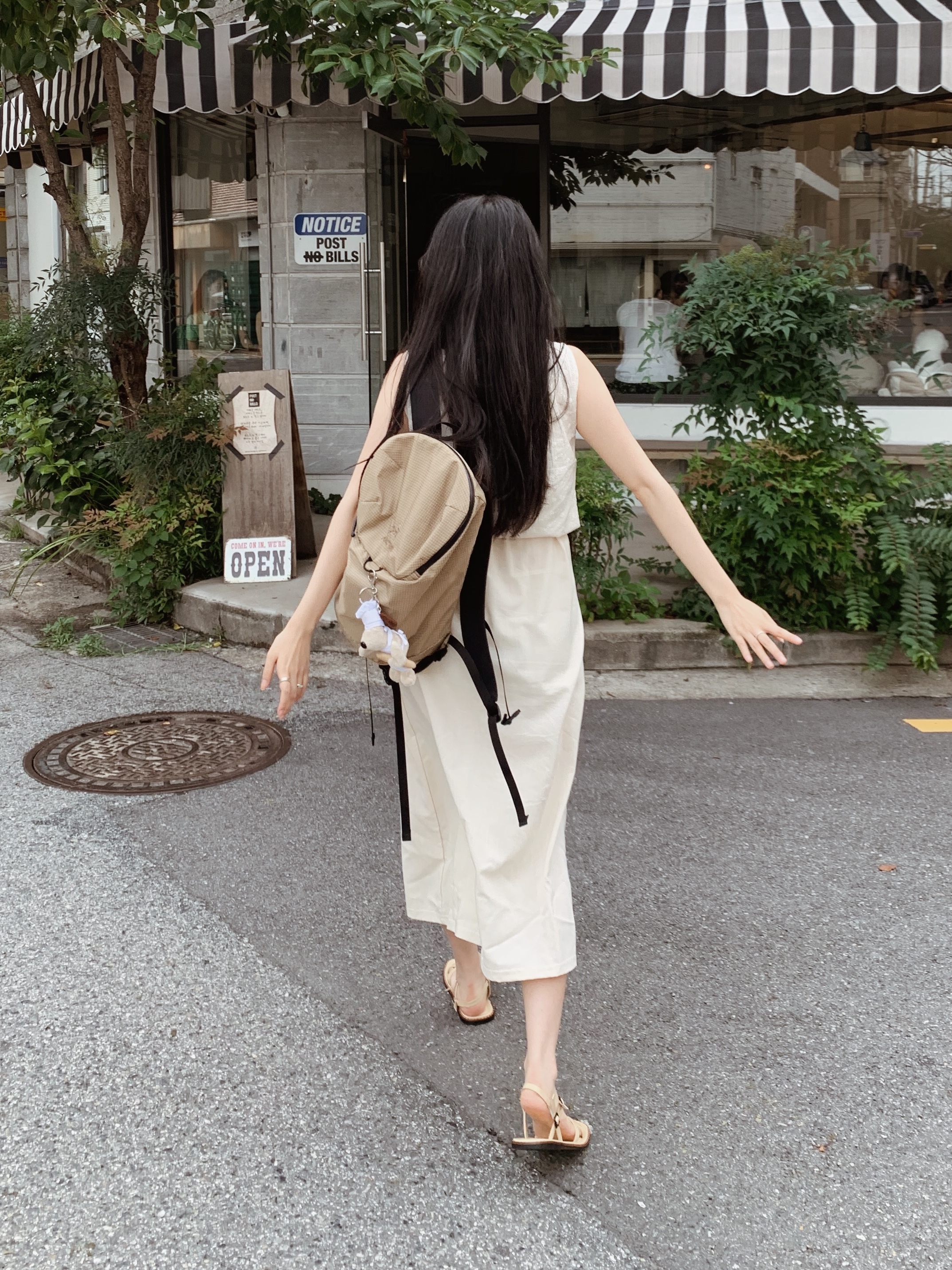 Arc'teryx Konseal 15 Backpack Canvas 착용 스타일 - 1