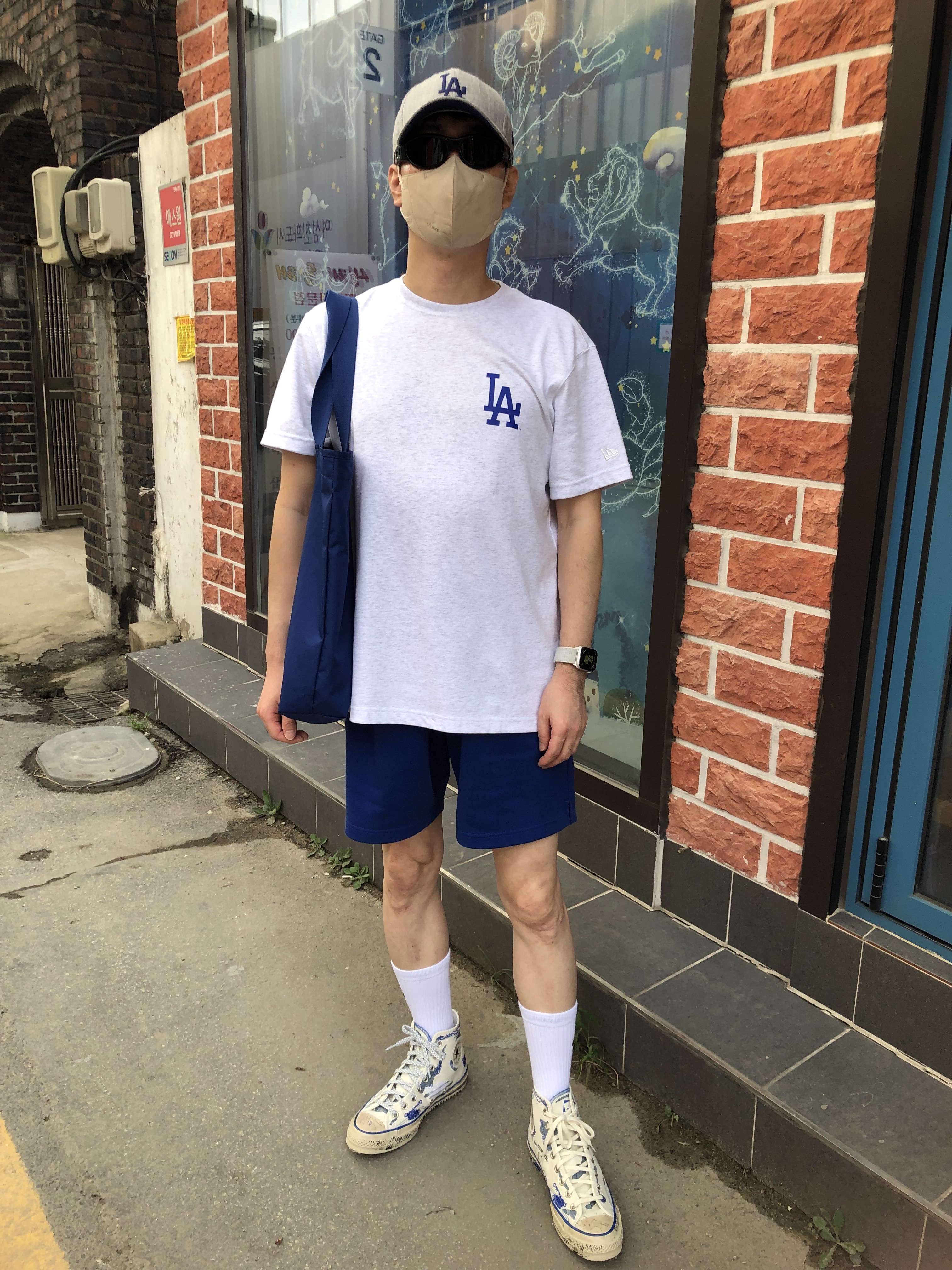 Converse x Ader Error Chuck 70 High White, Nike x Drake Nocta NRG CL Socks White 착용 스타일
