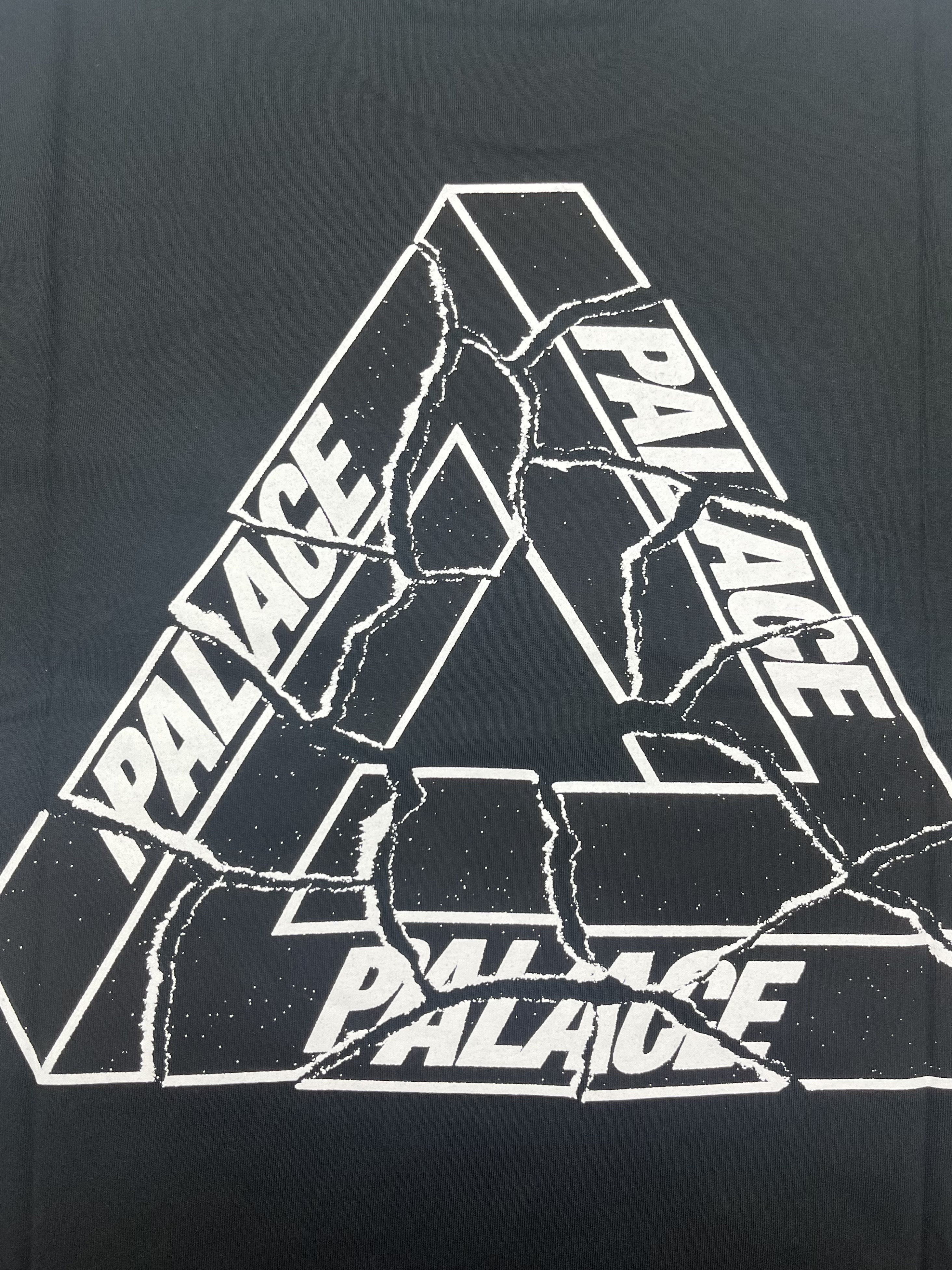 Palace Tri-Ripped T-Shirt Black - 23FW 착용 스타일