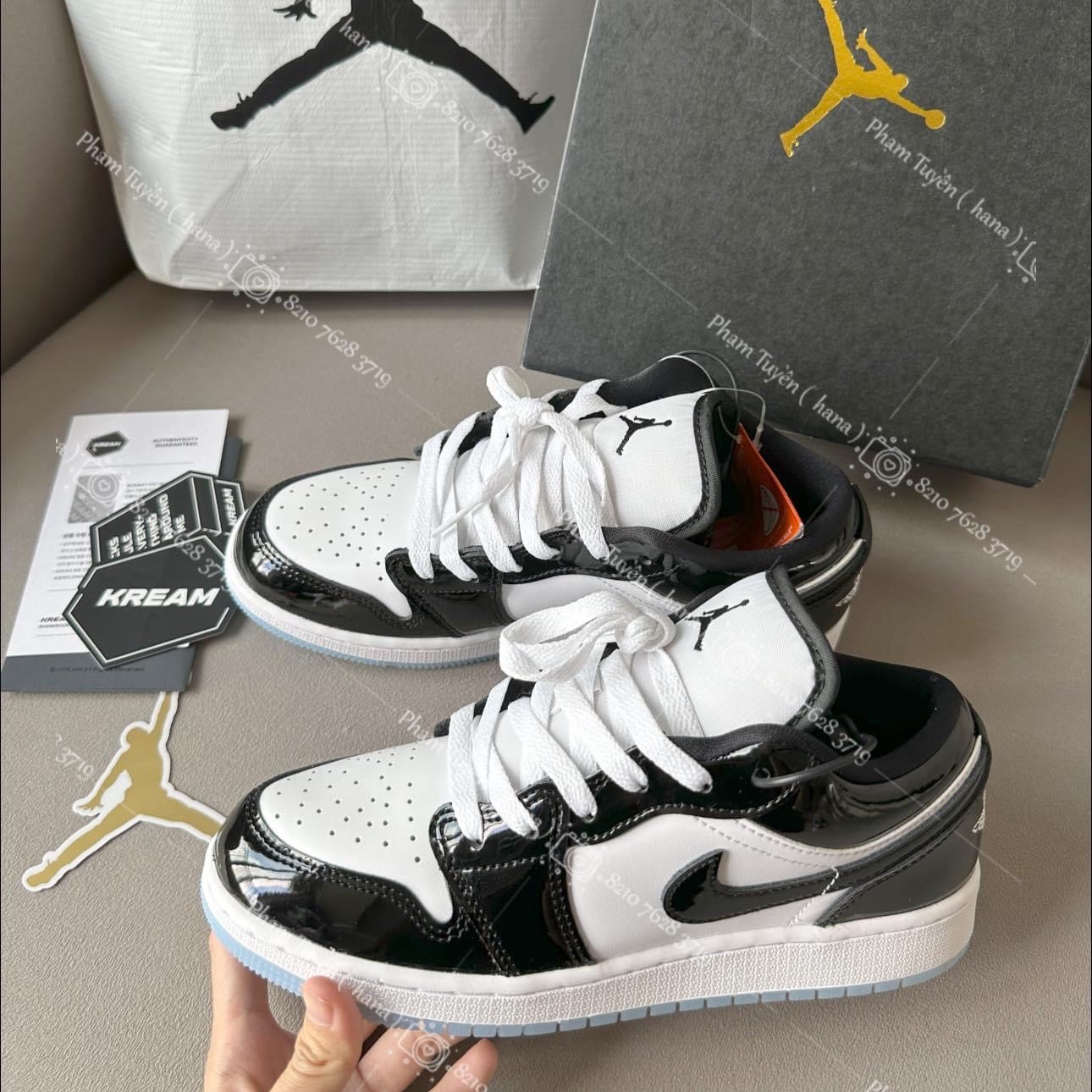 (GS) Jordan 1 Low SE Concord 착용 스타일 - 1