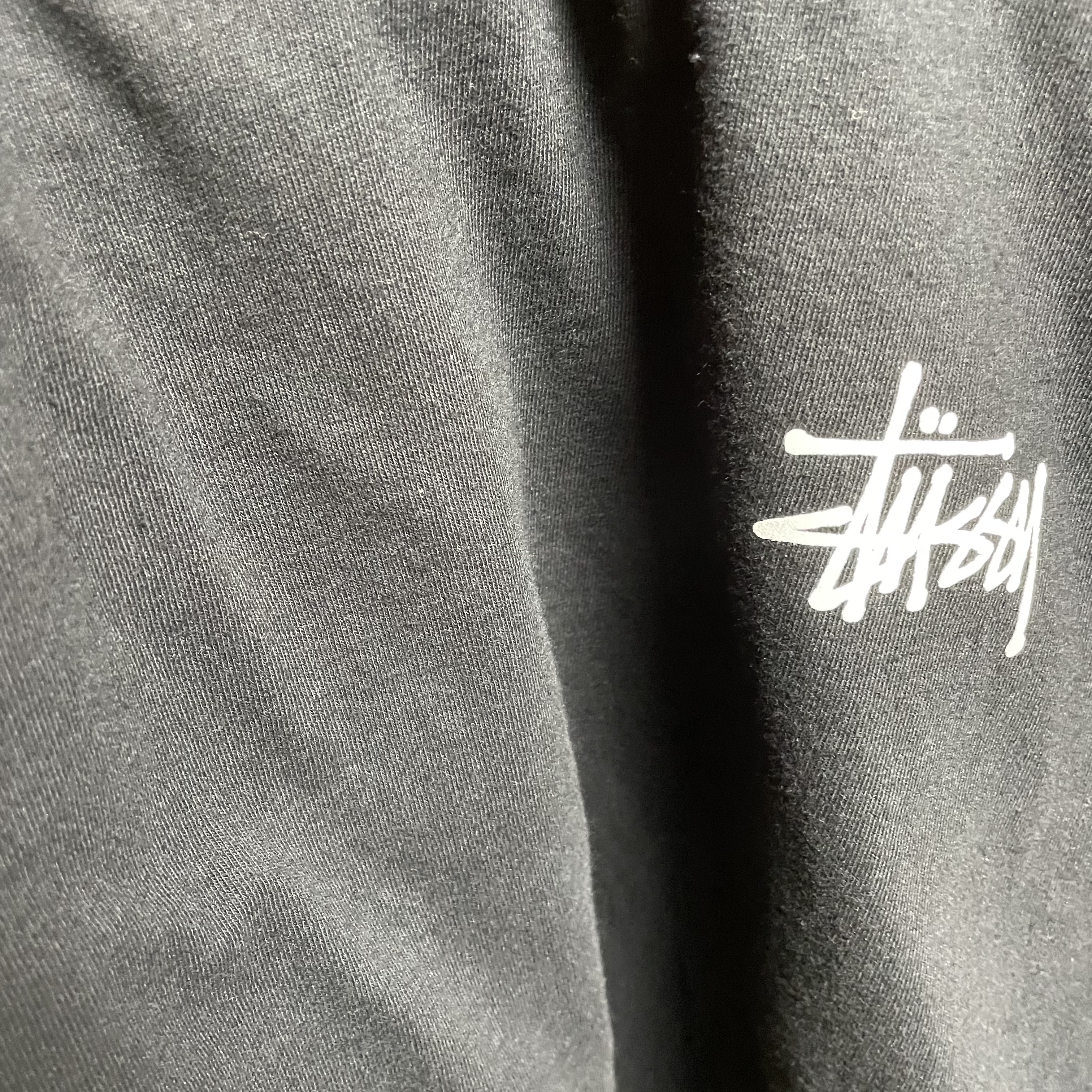 Stussy Basic Stussy LS T-Shirt Black 2022 착용 스타일 - 2