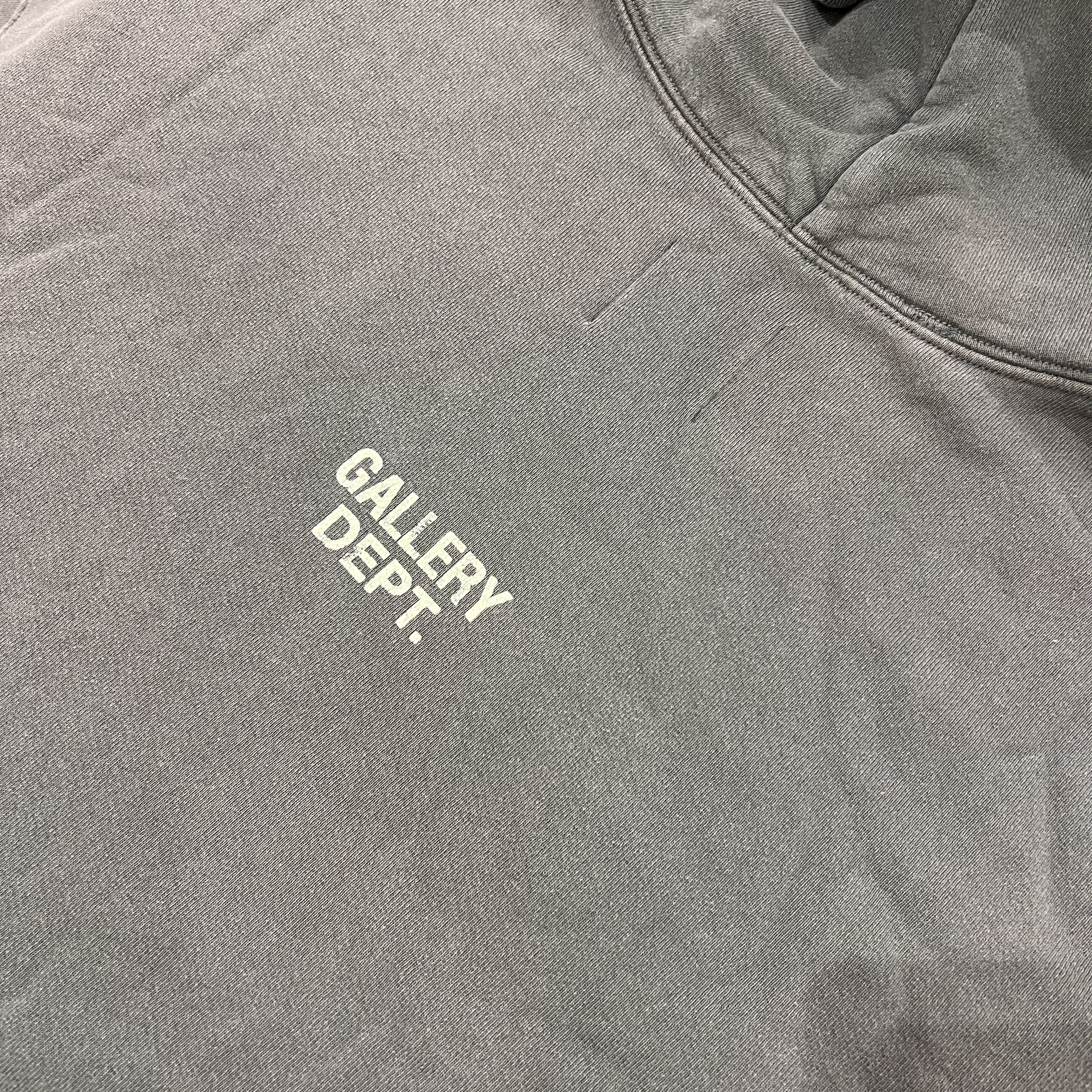 Gallery Dept. 90'S Recycle Hoodie Washed Black 착용 스타일