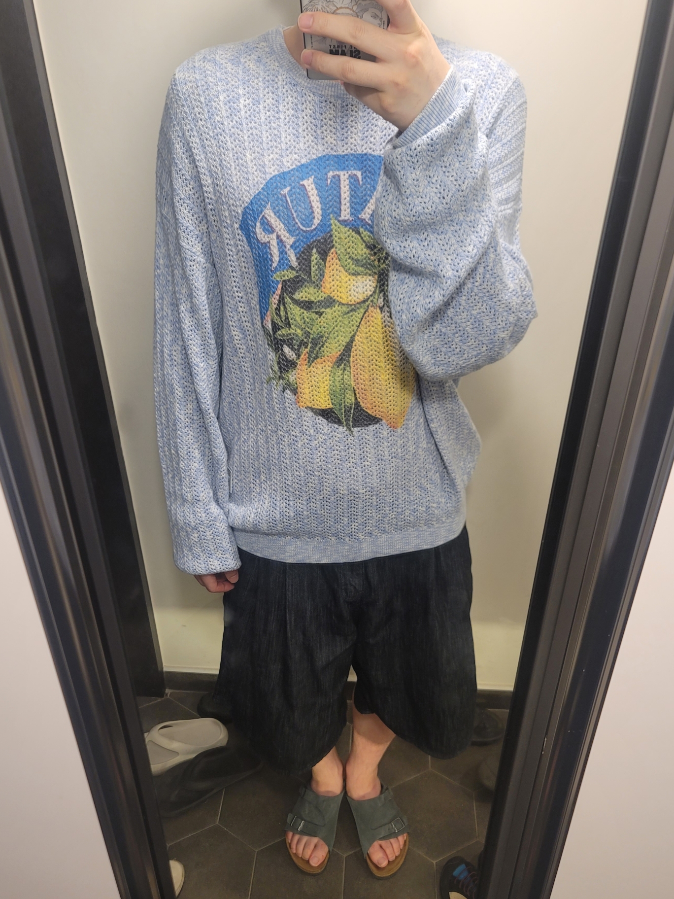 Birkenstock Zurich Original Footbed Stone - Regular 착용 스타일