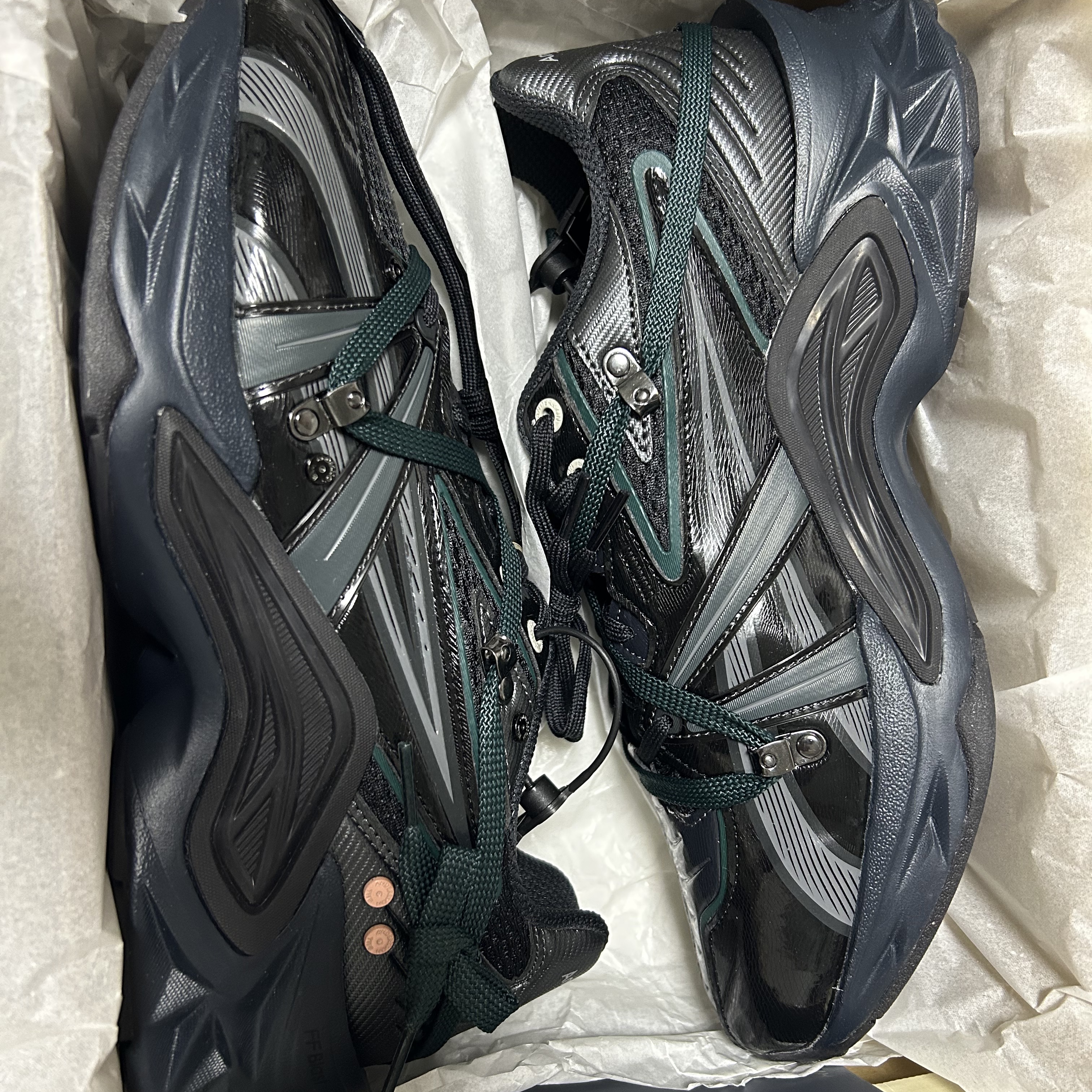 Asics x Andersson Bell HN2-S Protoblast Black 착용 스타일 - 1
