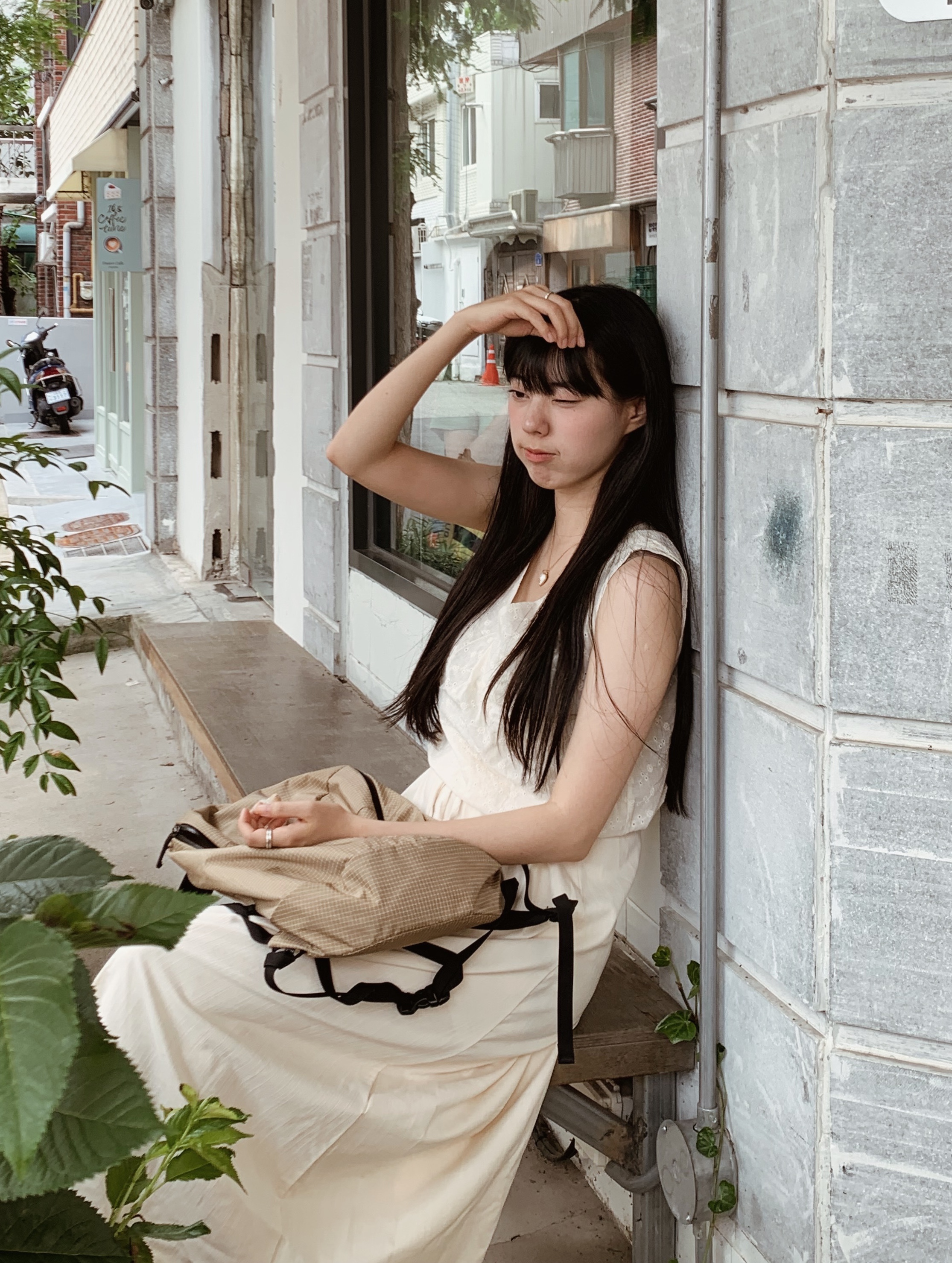 Arc'teryx Konseal 15 Backpack Canvas 착용 스타일 - 3