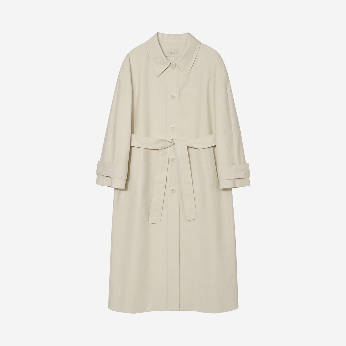 FW23OUT13BE Kindersalmon Women Emma Single Coat Beige - FW23