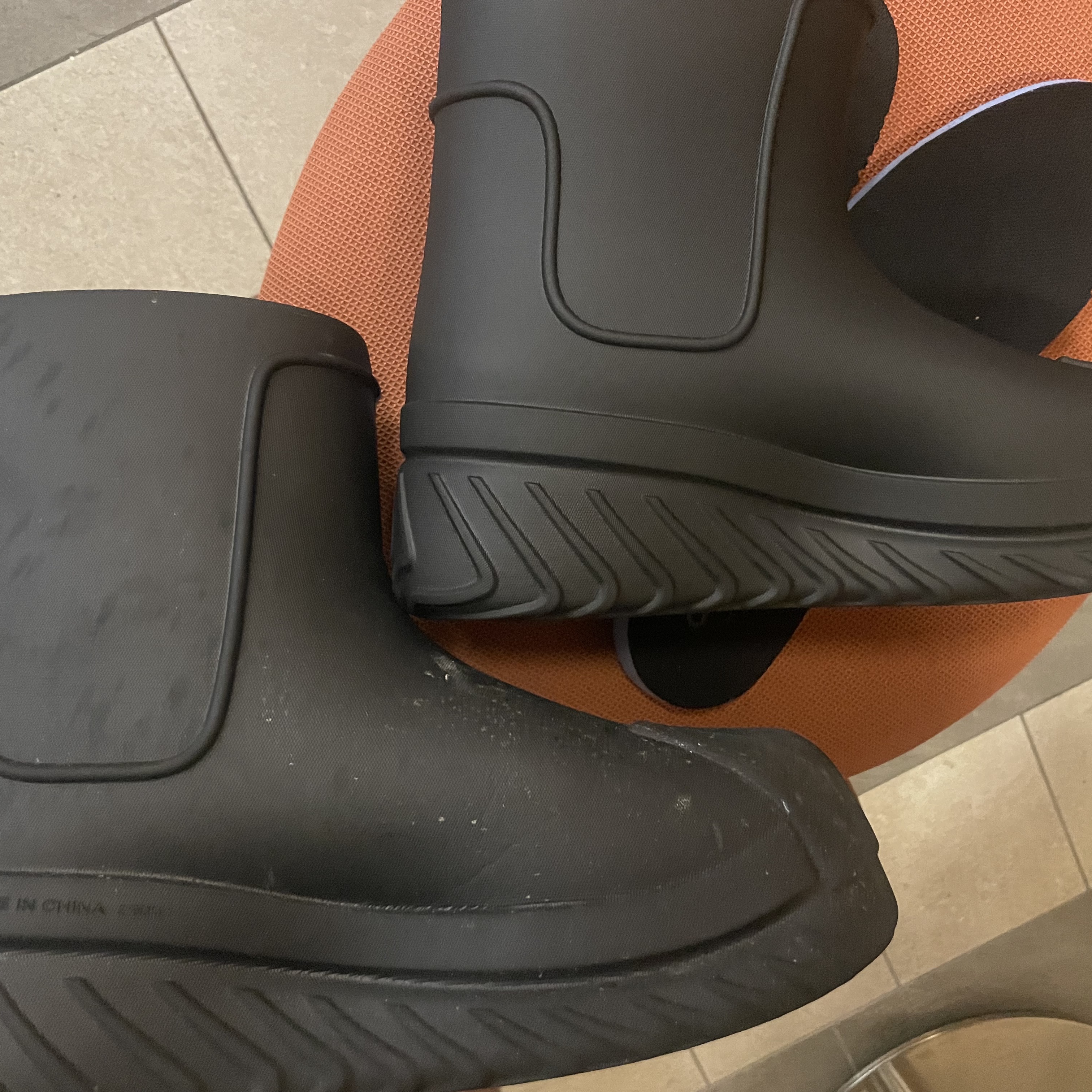 (W) Adidas Adifom Superstar Boot Black 착용 스타일 - 5
