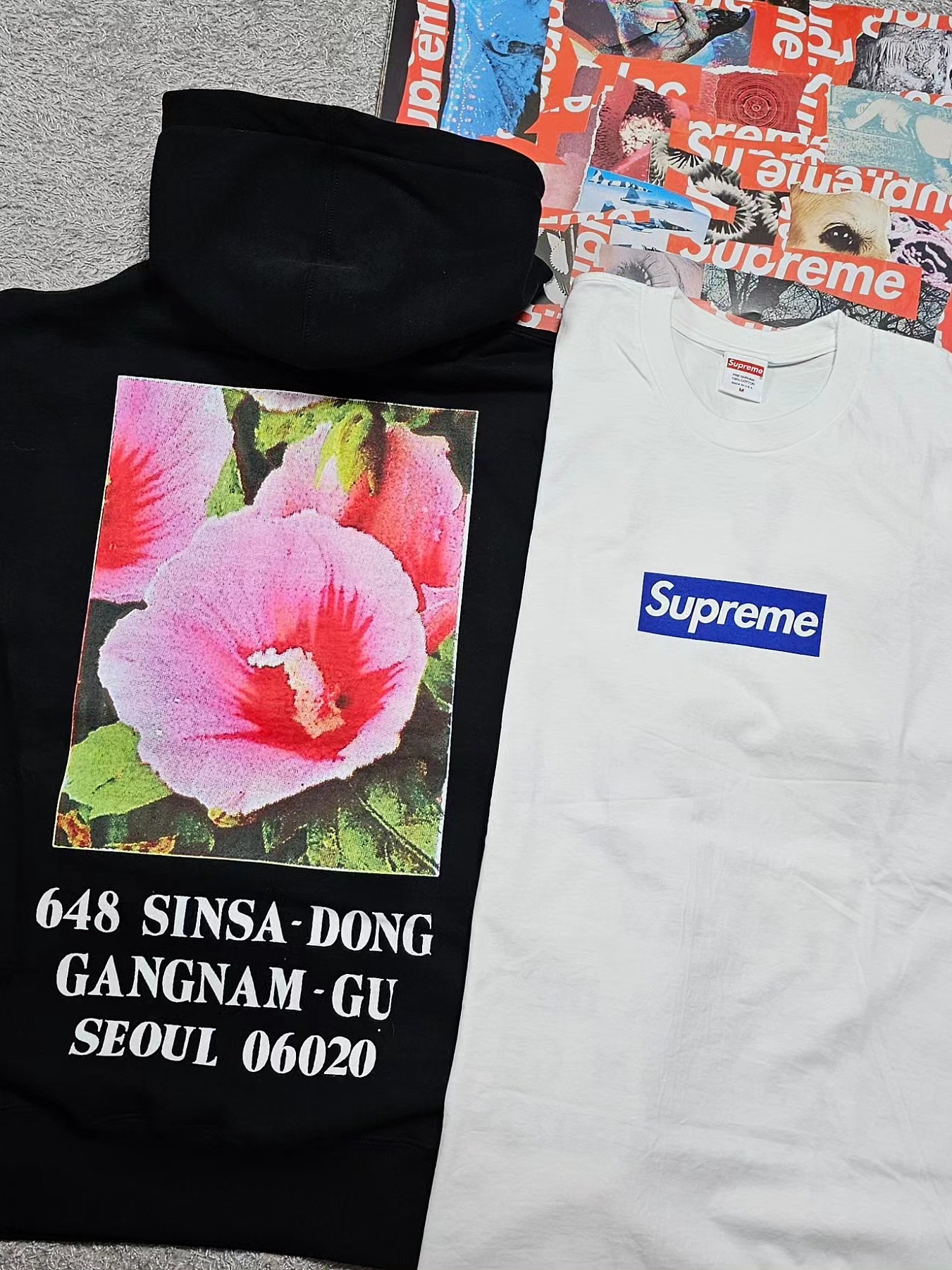 Supreme x Undercover Face T-Shirt White - 23SS, Thug Club x MCM Zip Denim Pants Blue ์ฐฉ์ฉ ์คํ์ผ - 2