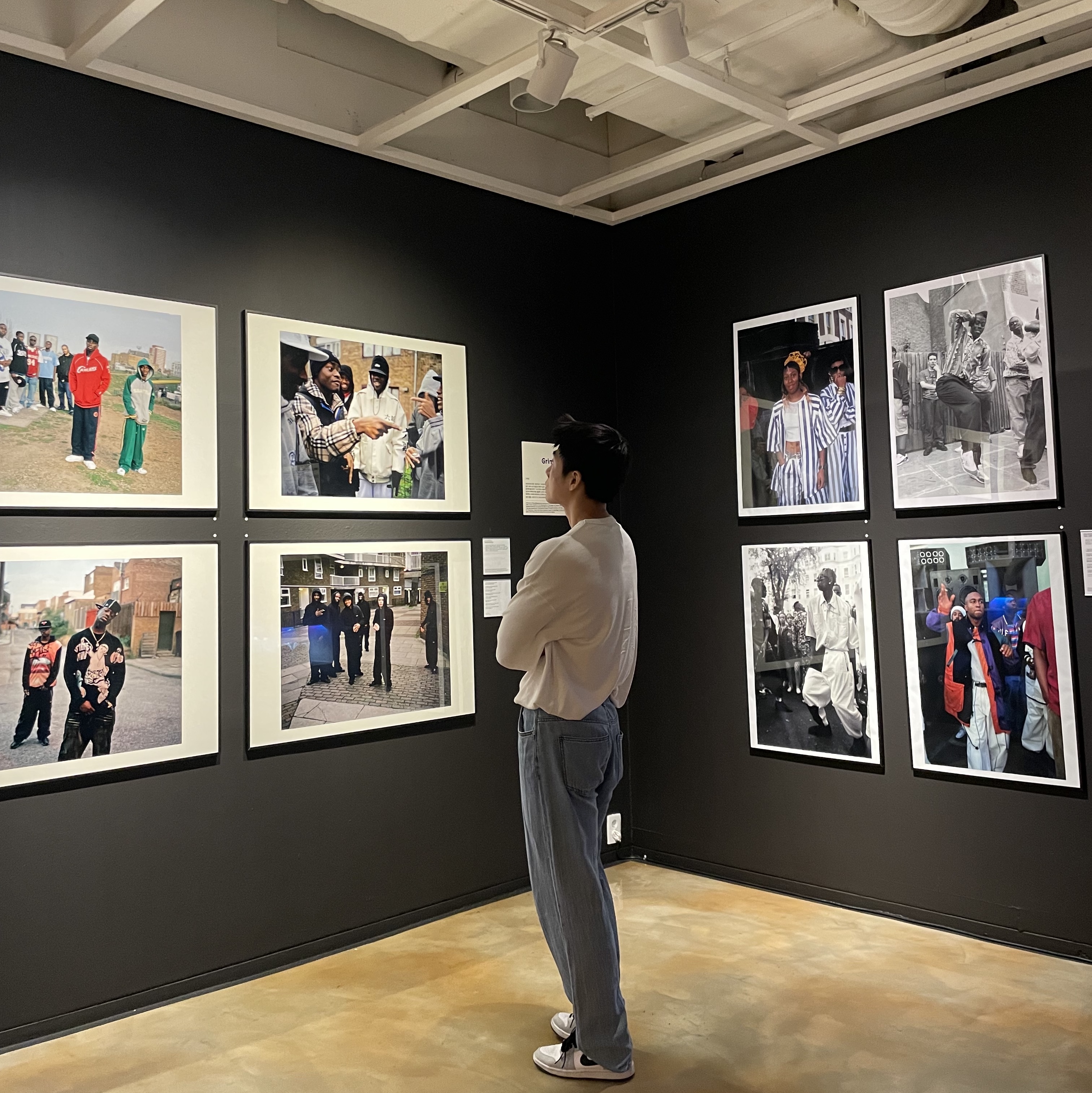 Jordan 1 Mid Light Smoke Grey 착용 스타일