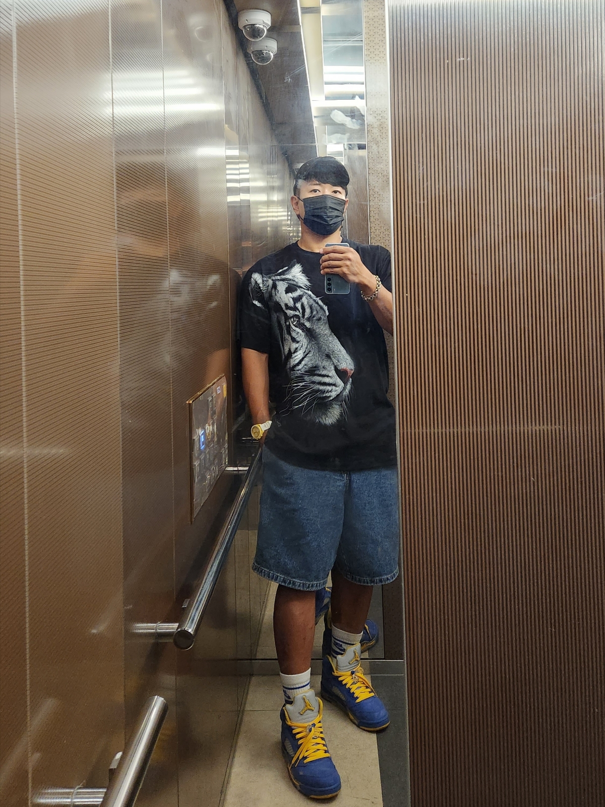 Darkr8m Studio x New Era Unstructured Ball Cap Black, Jordan 5 Retro Laney JSP 착용 스타일