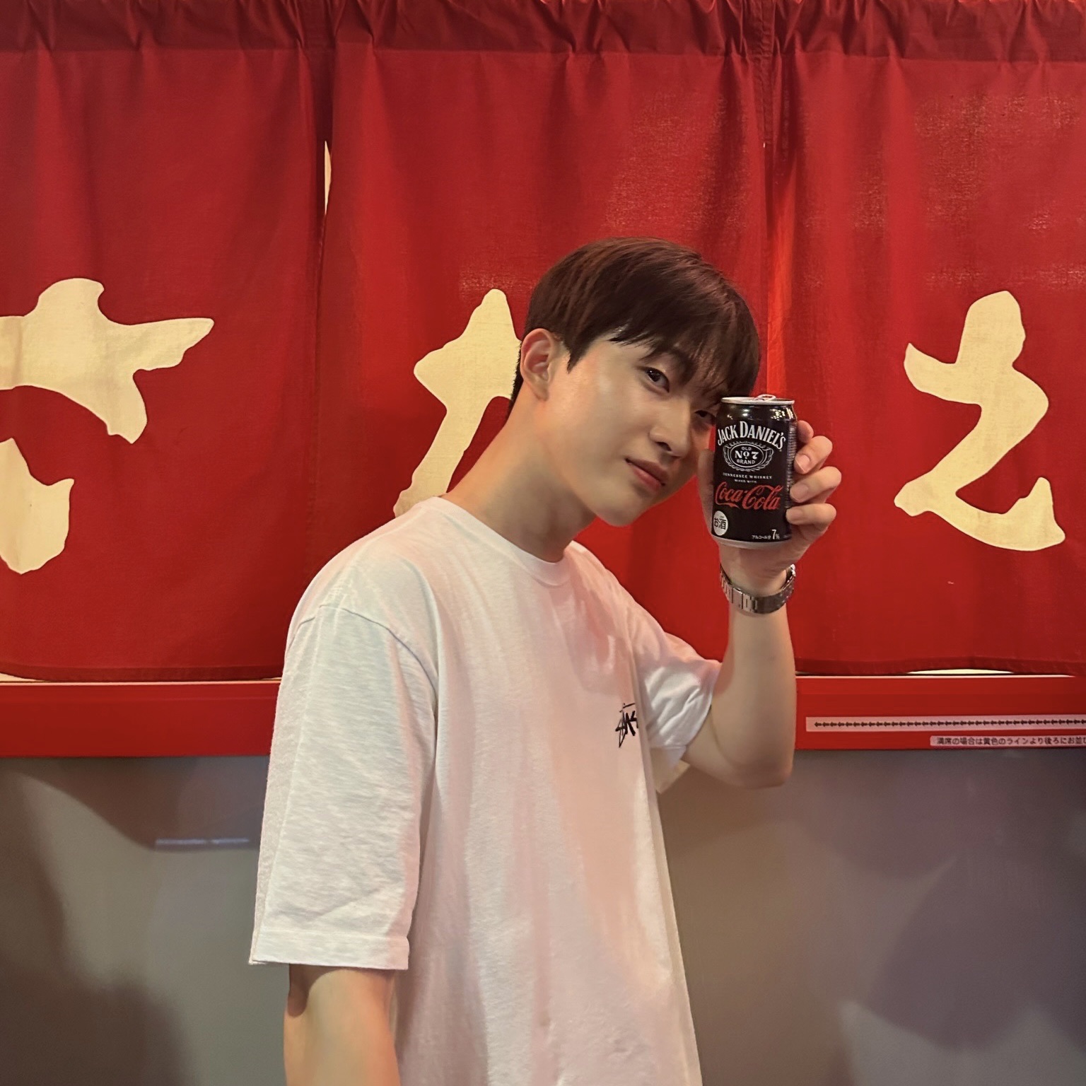 Stussy Plush T-Shirt White 착용 스타일