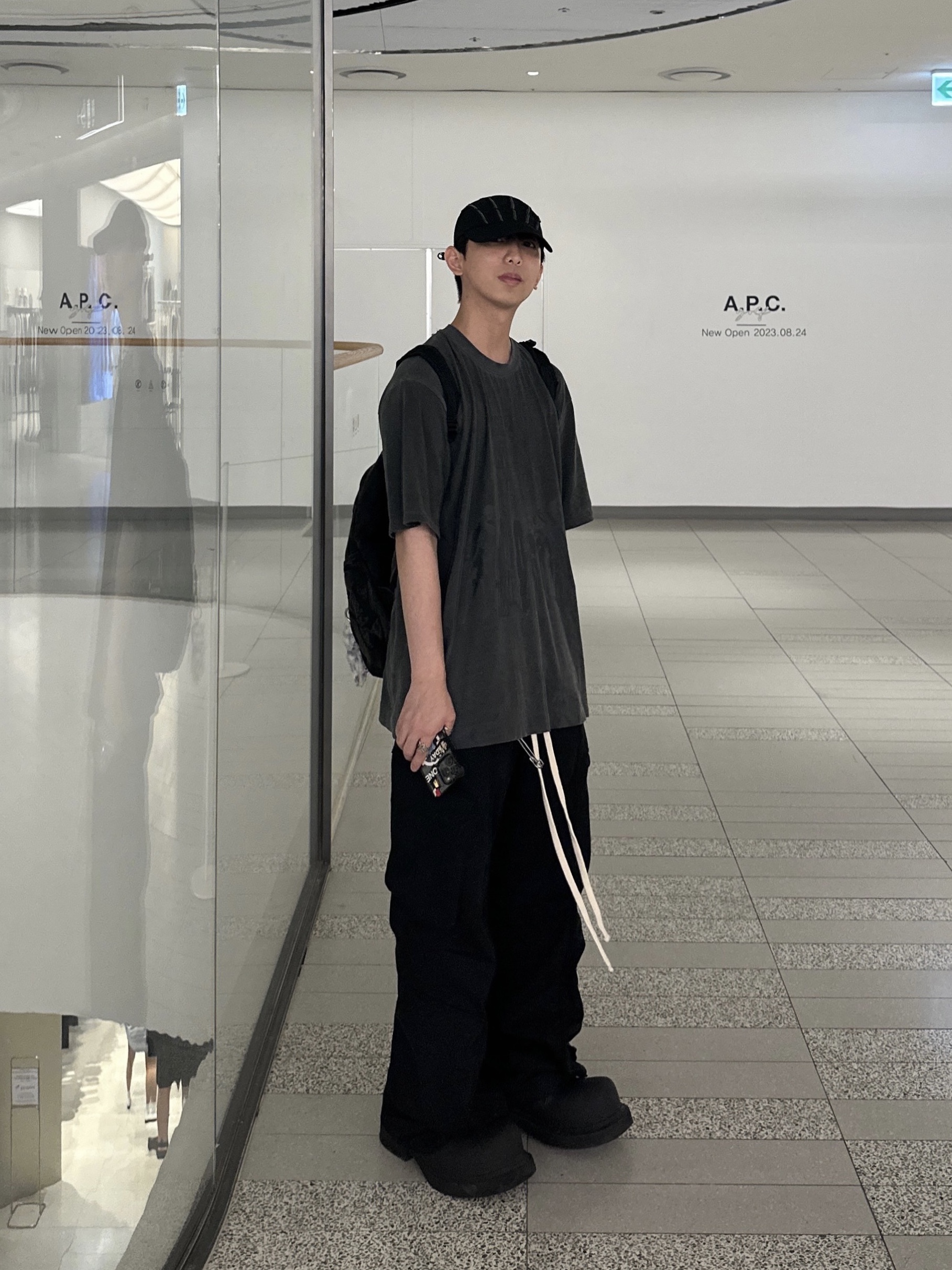 Balenciaga Steroid Derby Black 착용 스타일 - 3