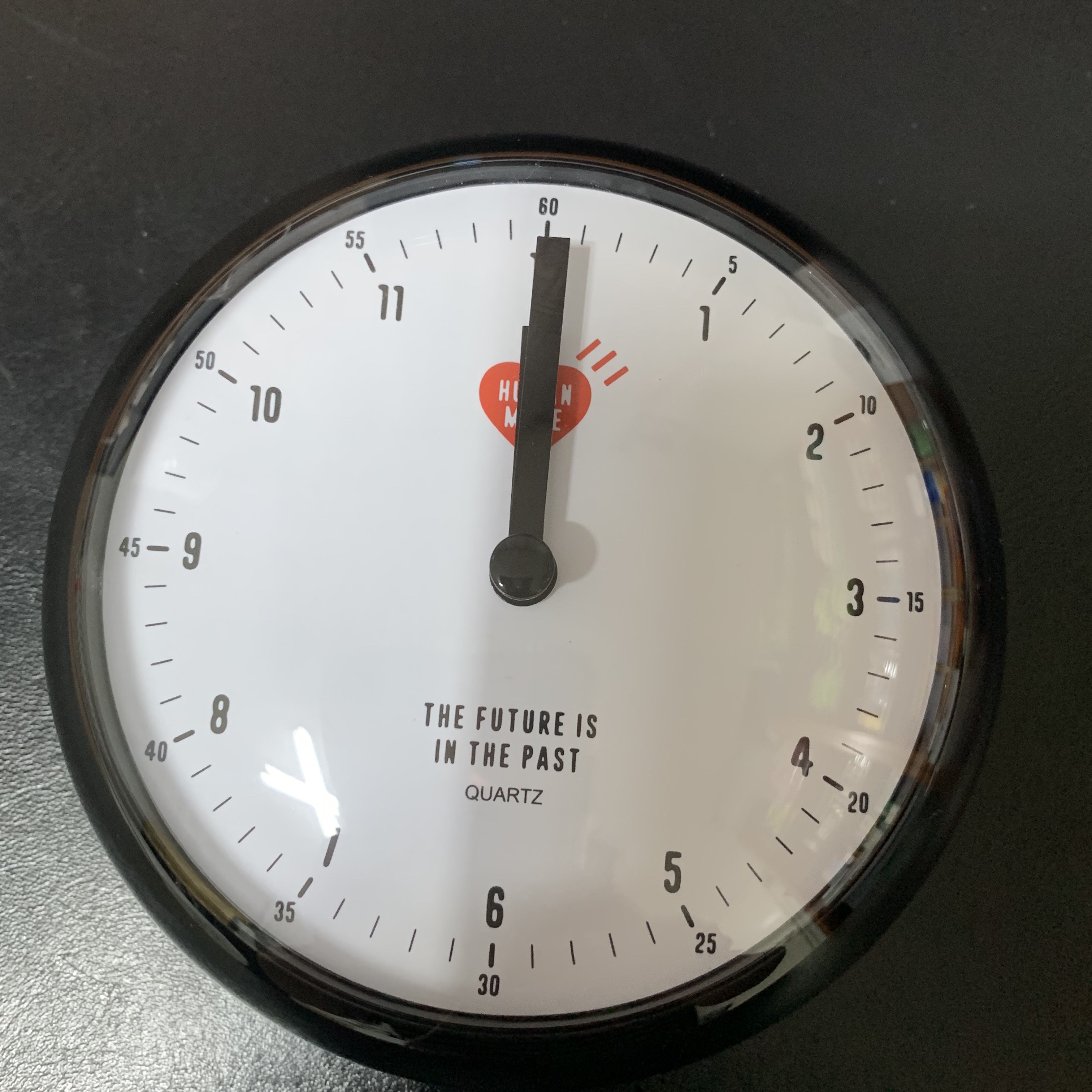 Human Made Bath Clock Black 착용 스타일 - 2