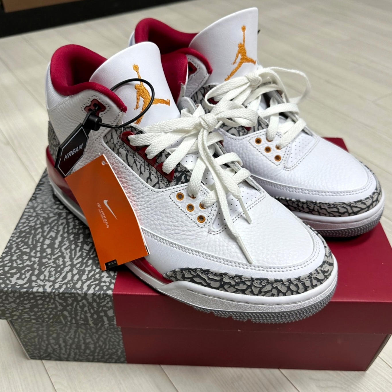 Jordan 3 Retro Cardinal Red 착용 스타일