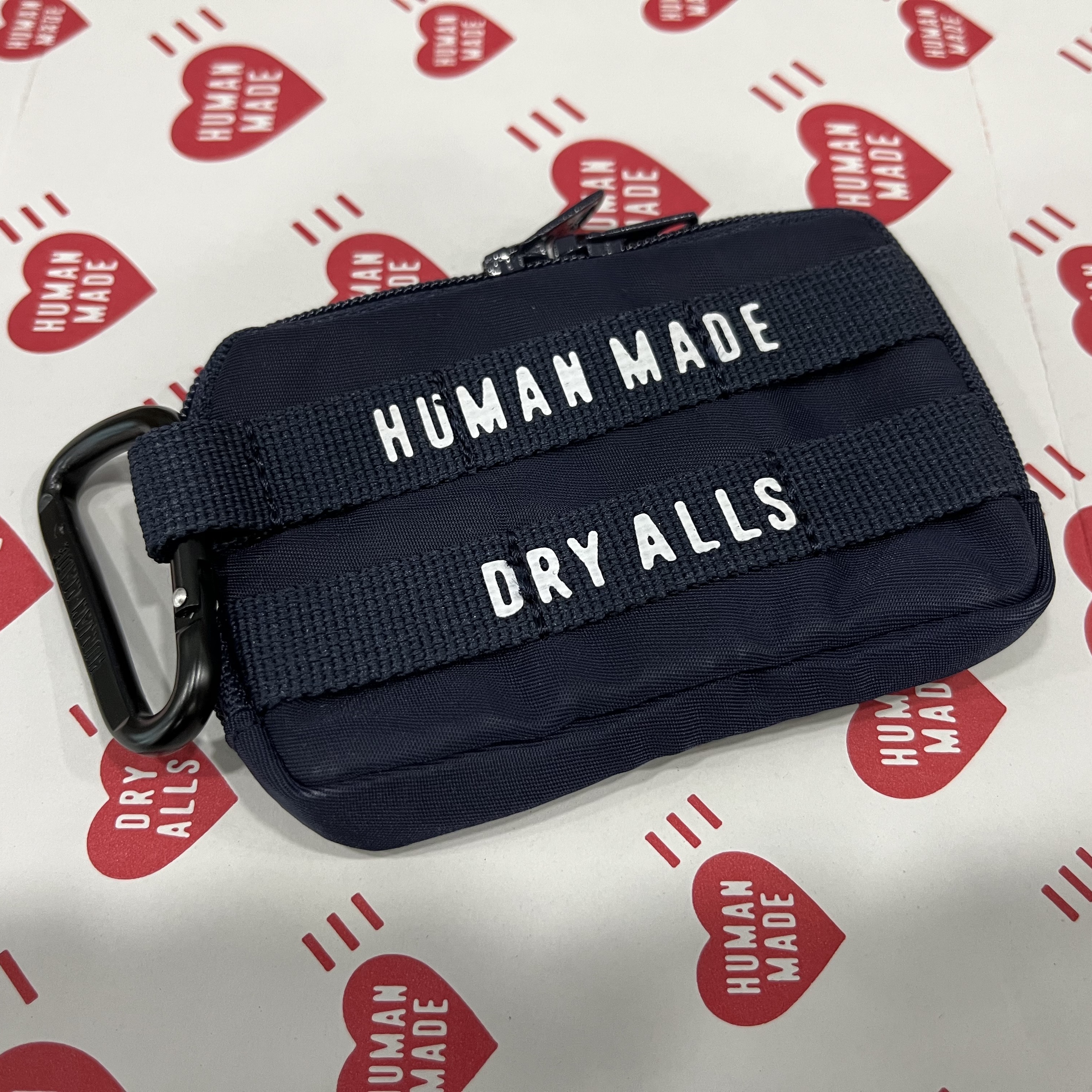 Human Made Military Card Case Navy 착용 스타일 - 2