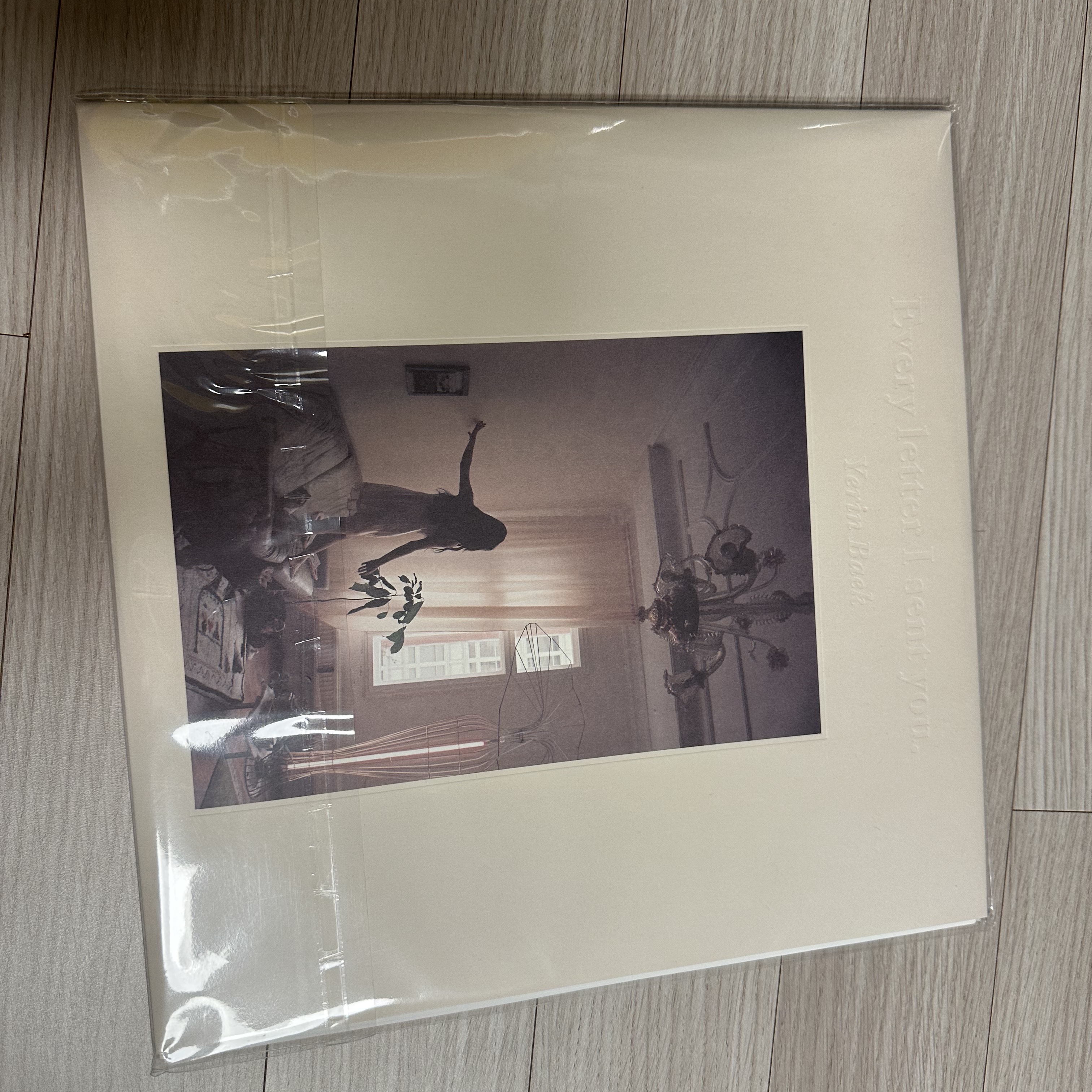 Yerin Baek 1st Album Every Letter I Sent You LP Black (2LP) 착용 스타일