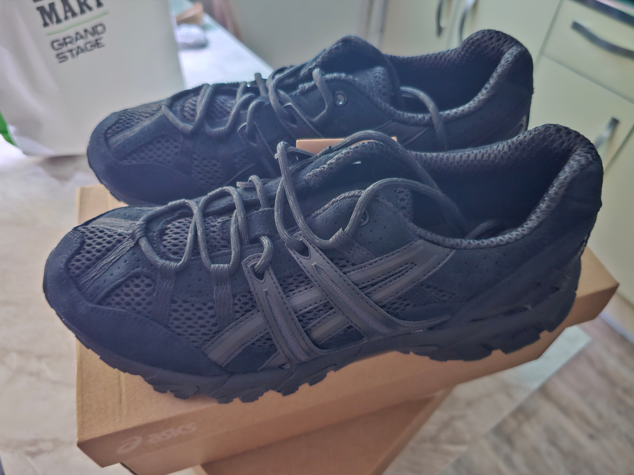 Asics Gel-Sonoma 15-50 Black 착용 스타일