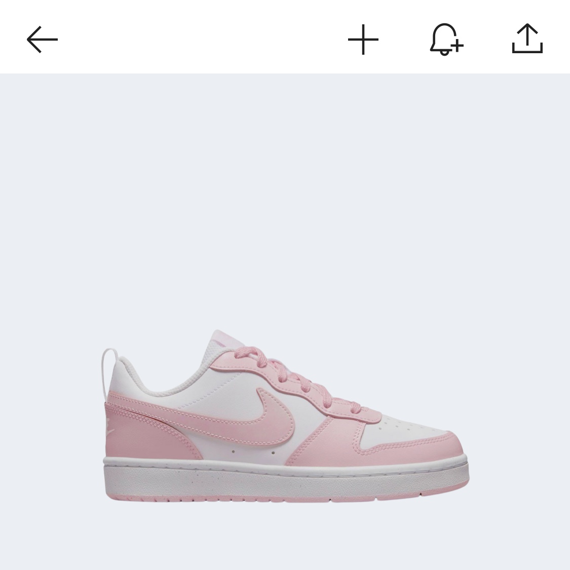 (GS) Nike Court Borough 2 SE White Pink Foam 착용 스타일