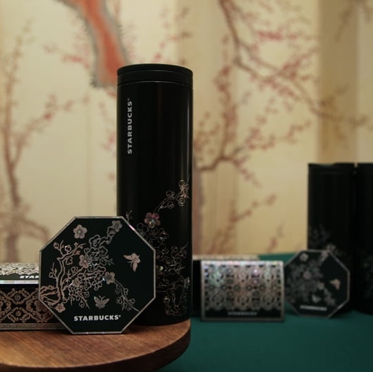 Starbucks 23 SS Korea Troy Tumbler 473ml, Starbucks 23 Korea Jewelry Case 착용 스타일