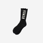 Human Made HM Logo Socks Black