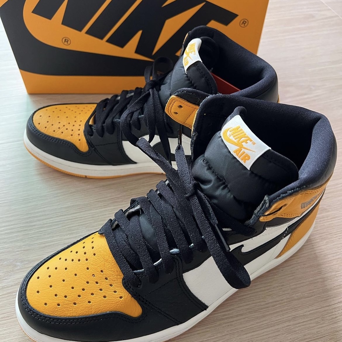 Jordan 1 Retro High OG Taxi 착용 스타일