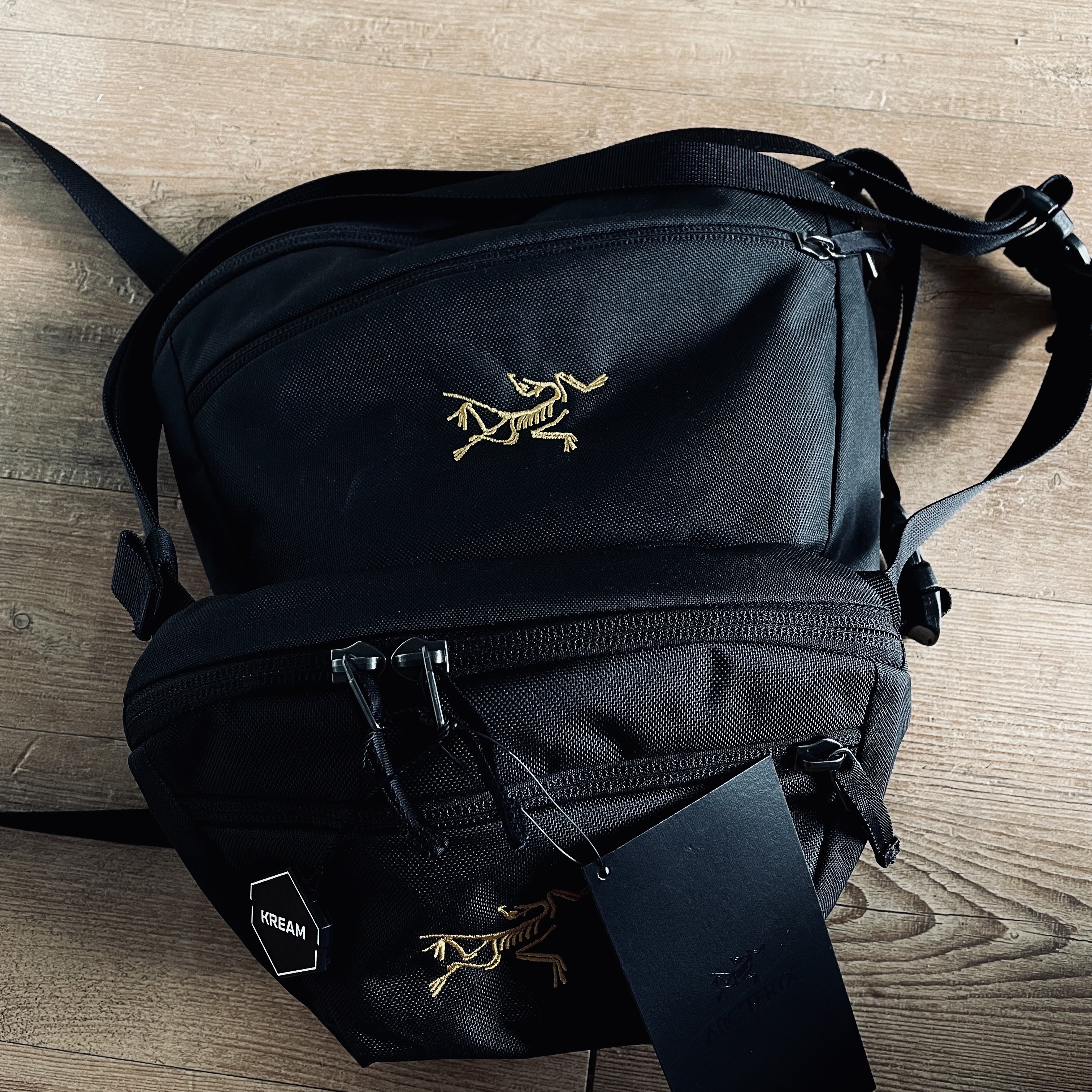 Arc'teryx Mantis 1 Waistpack Black 착용 스타일