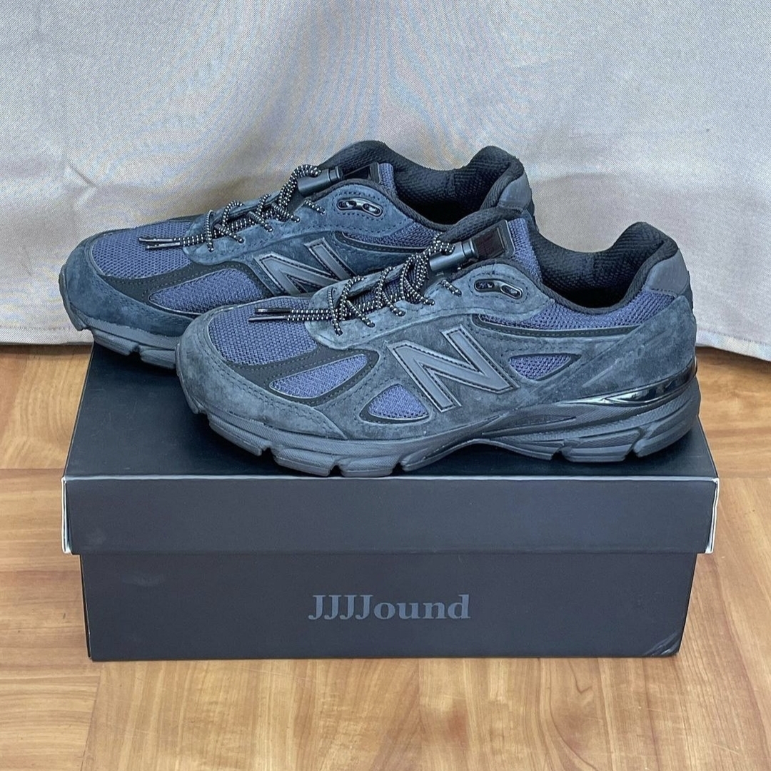 New Balance x JJJJound 990v4 Navy 착용 스타일