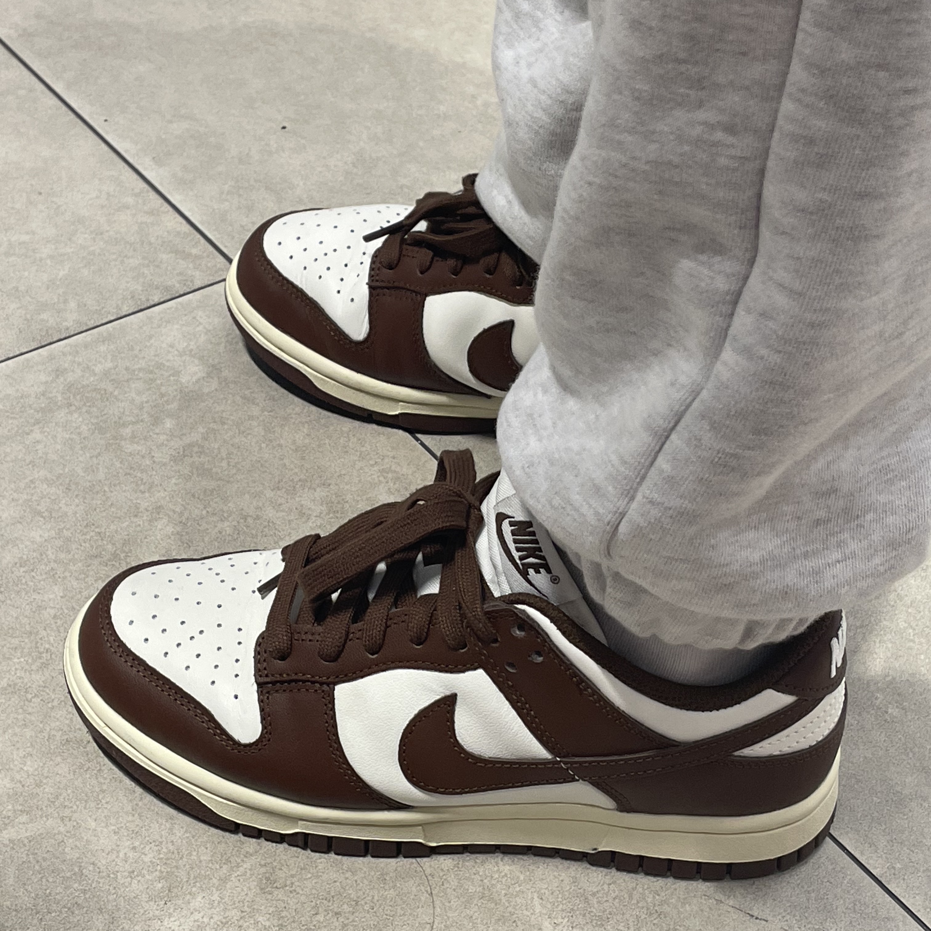 (W) Nike Dunk Low Sail Cacao Wow 착용 스타일