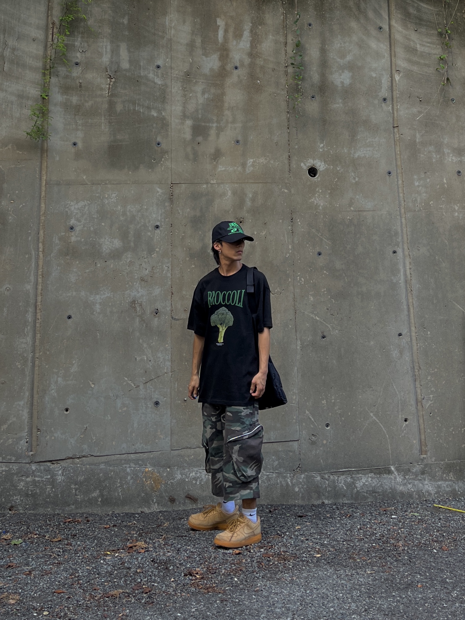 Nike Air Force 1 '07 WB Flax 착용 스타일 - 2