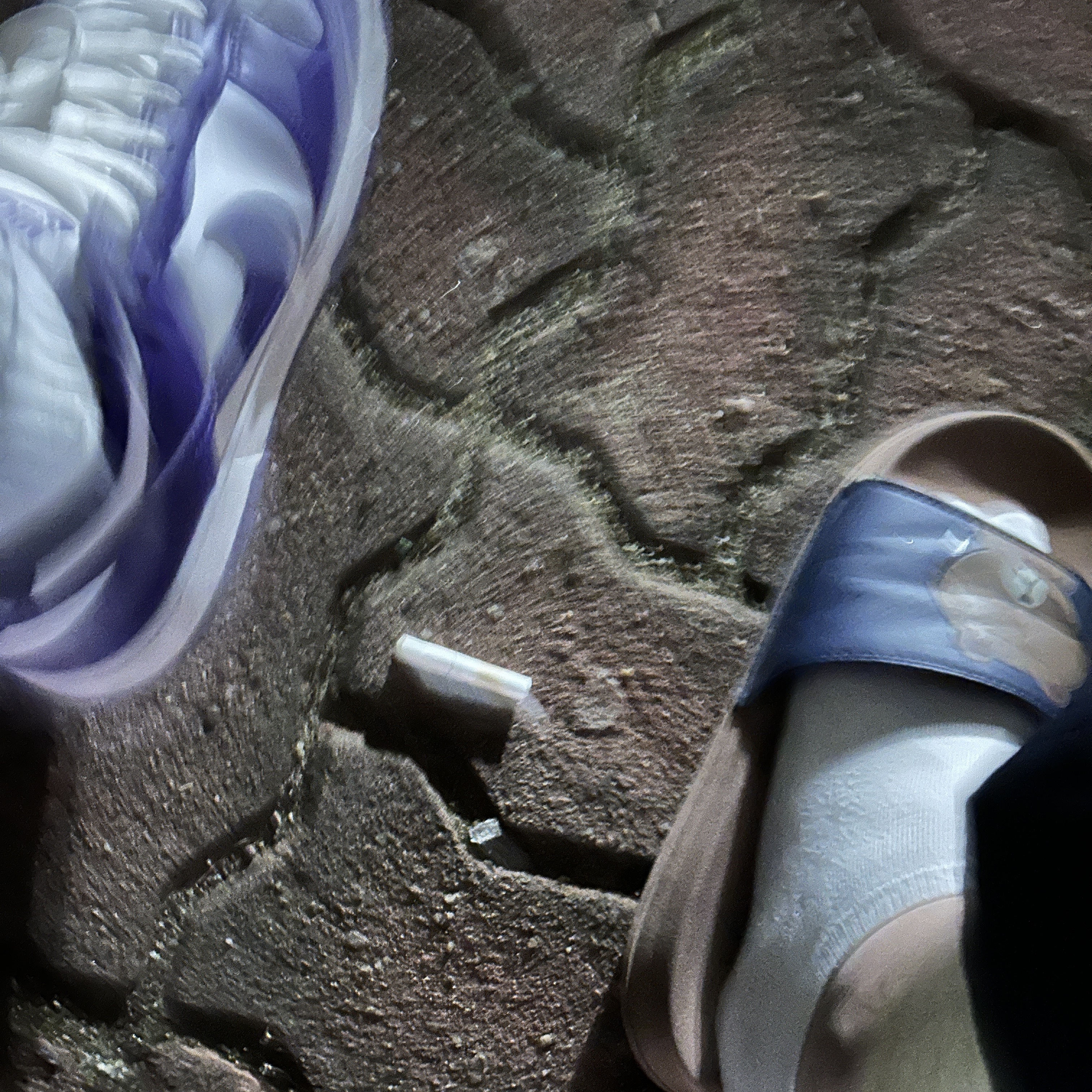 Nike Dunk Low Retro Championship Court Purple, Ader Error x Zara Pleated Cap Black 착용 스타일 - 2