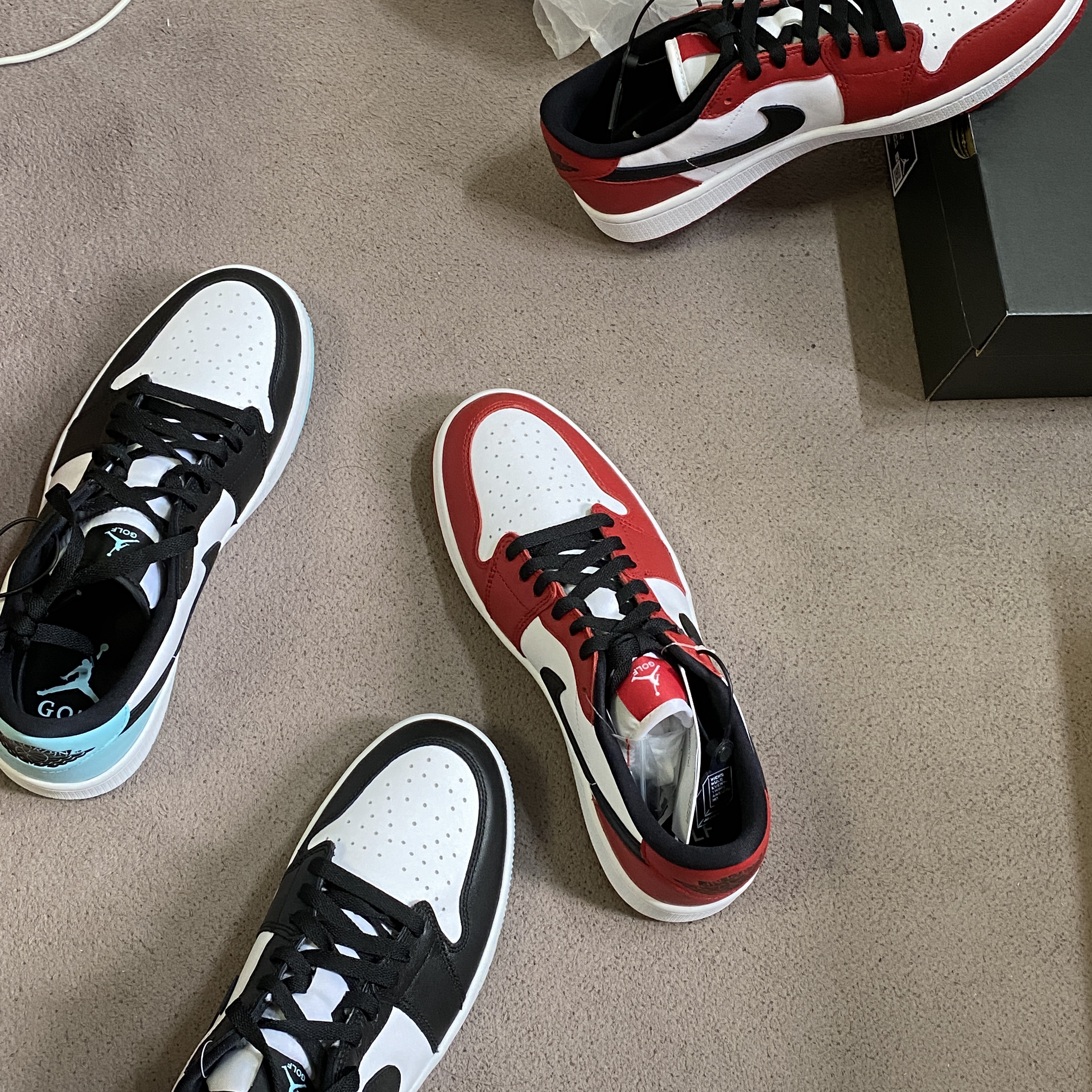 Jordan 1 Low Golf Copa, Jordan 1 Low Golf Chicago 착용 스타일