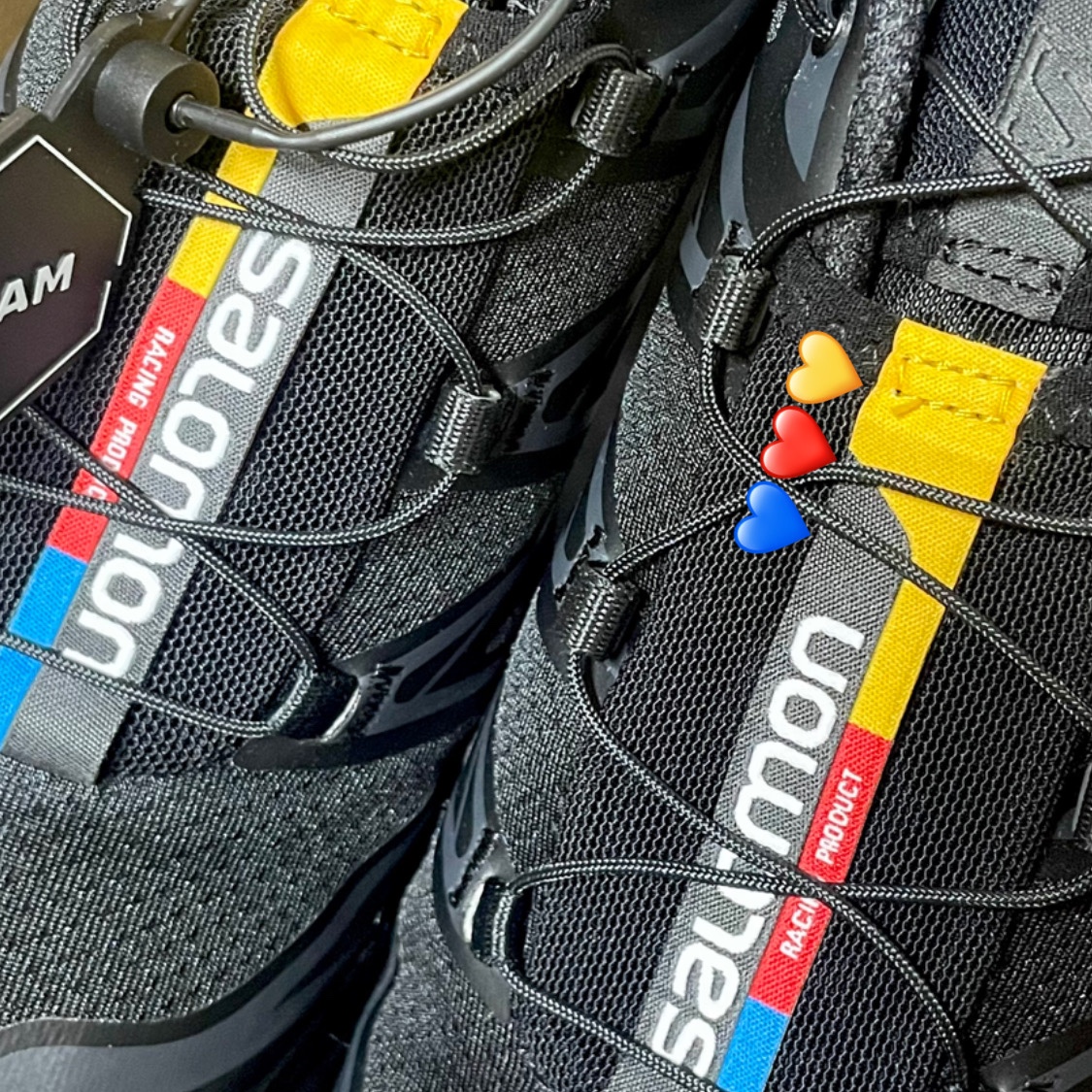 Salomon XT-6 ADV Black 착용 스타일