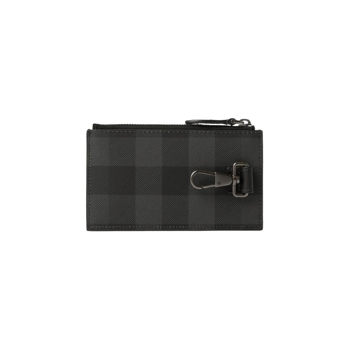 Burberry Check Zip Card Case Charcoal 상세 이미지 2