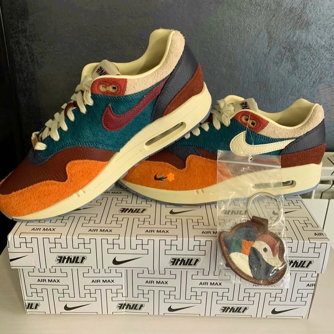 Nike x Kasina Air Max 1 SP Won-Ang Orange 착용 스타일