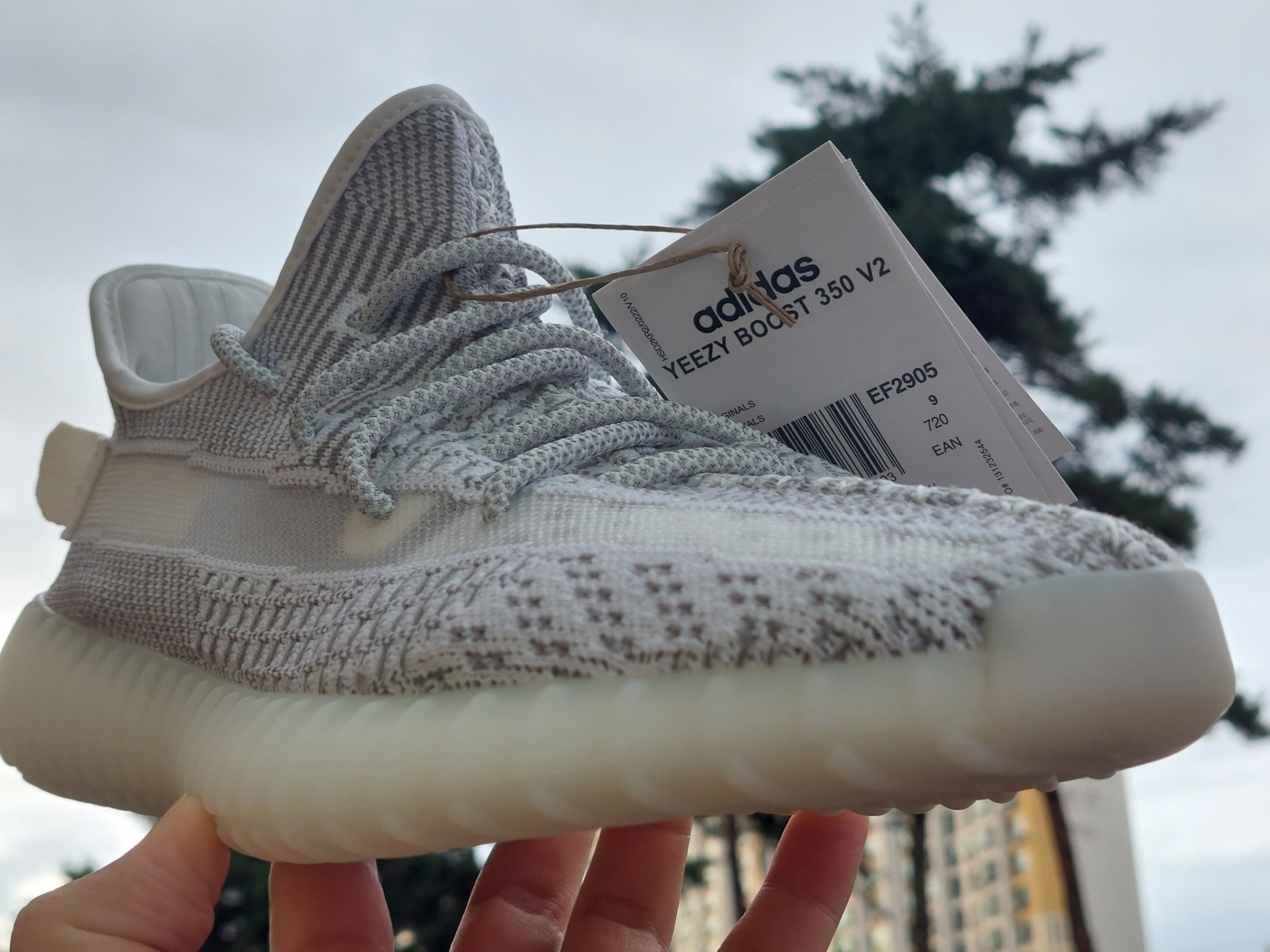 Adidas Yeezy Boost 350 V2 Static 2023 착용 스타일