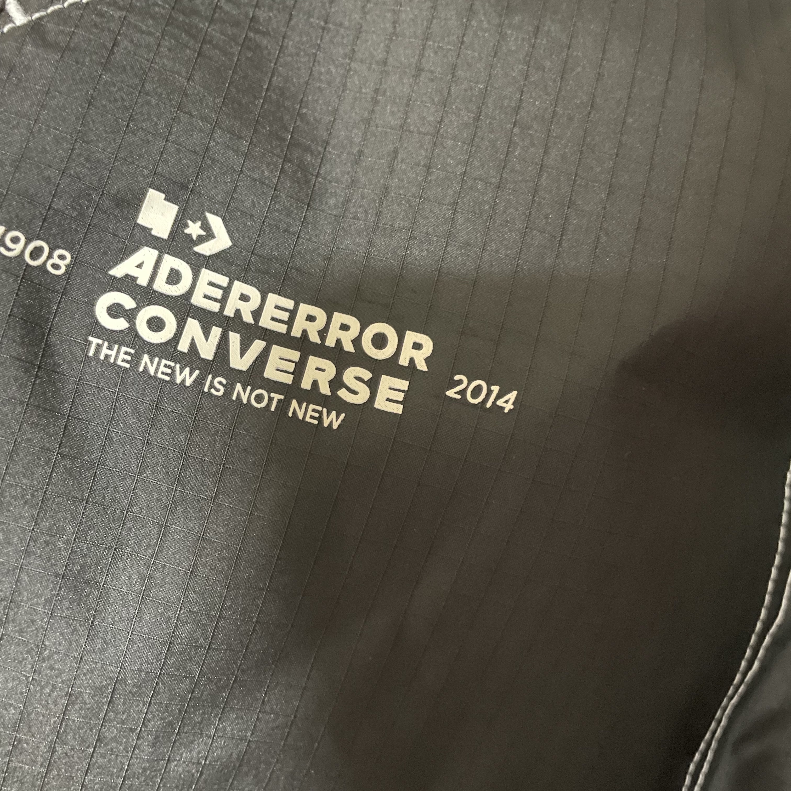 Converse x Ader Error Shapes Shorts Black 착용 스타일 - 2