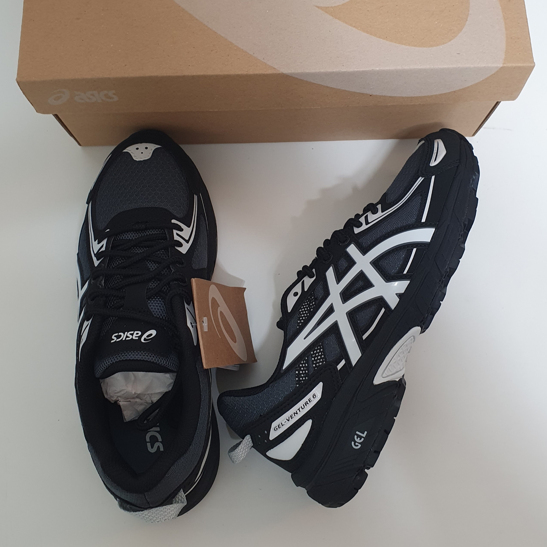Asics Gel-Venture 6 Carrier Grey 착용 스타일