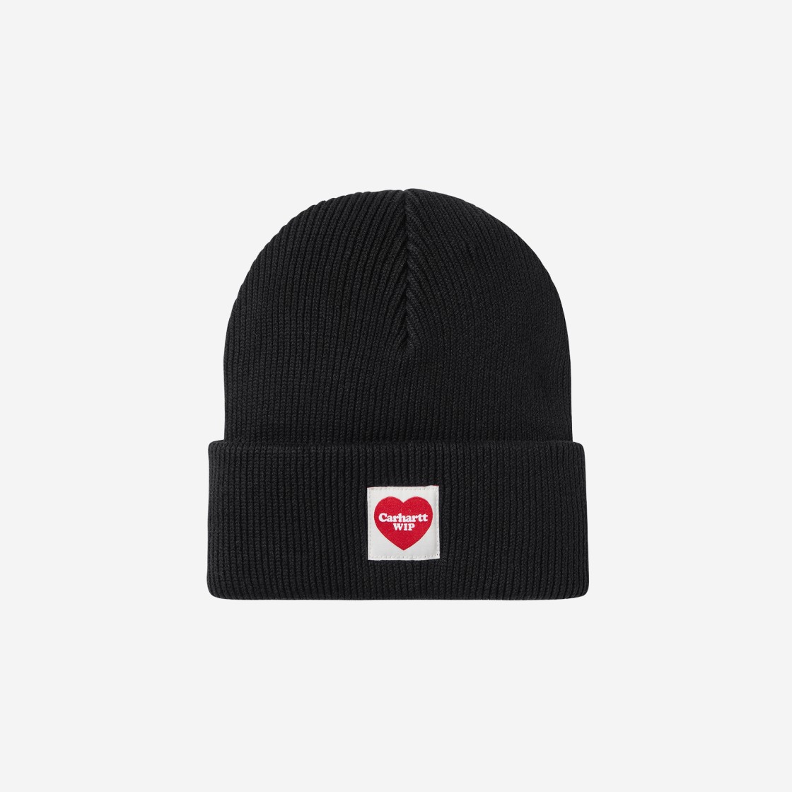 Carhartt WIP Heart Beanie Black 상세 이미지 1