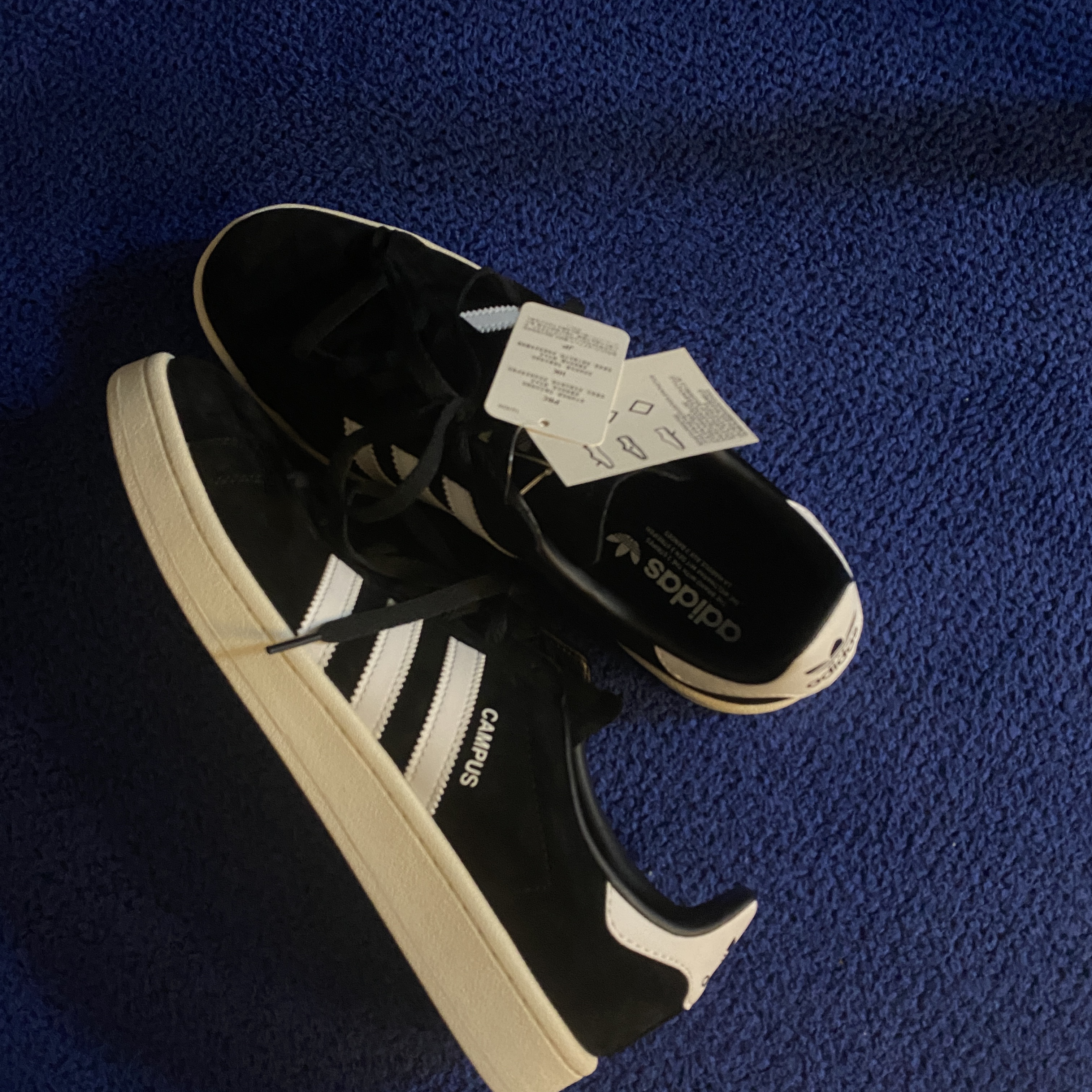 Adidas Campus 80s Black White 착용 스타일