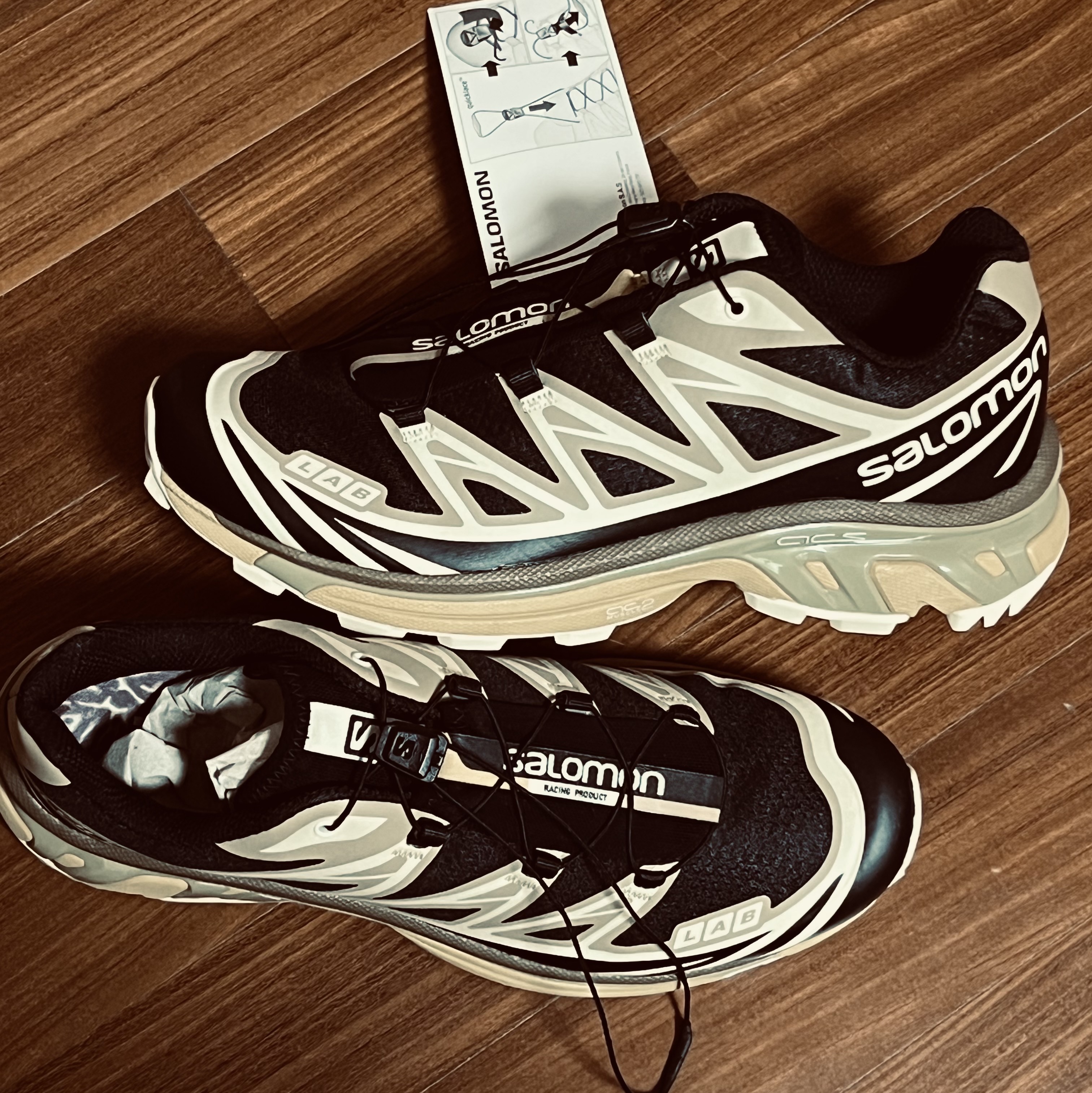 Salomon x END. XT-6 Dark Truffle 착용 스타일 - 5