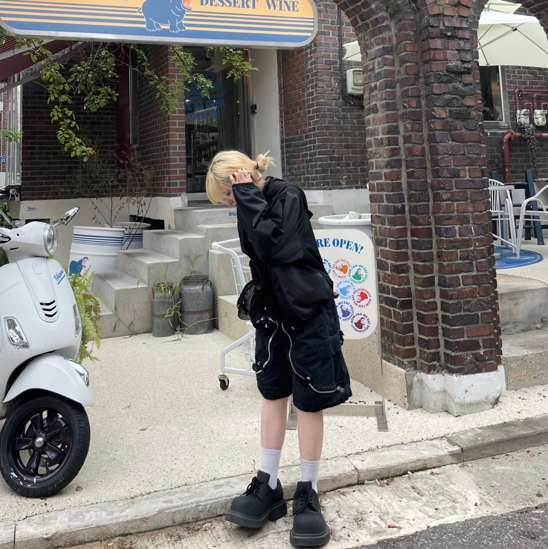 Balenciaga Steroid Derby Black 착용 스타일 - 2