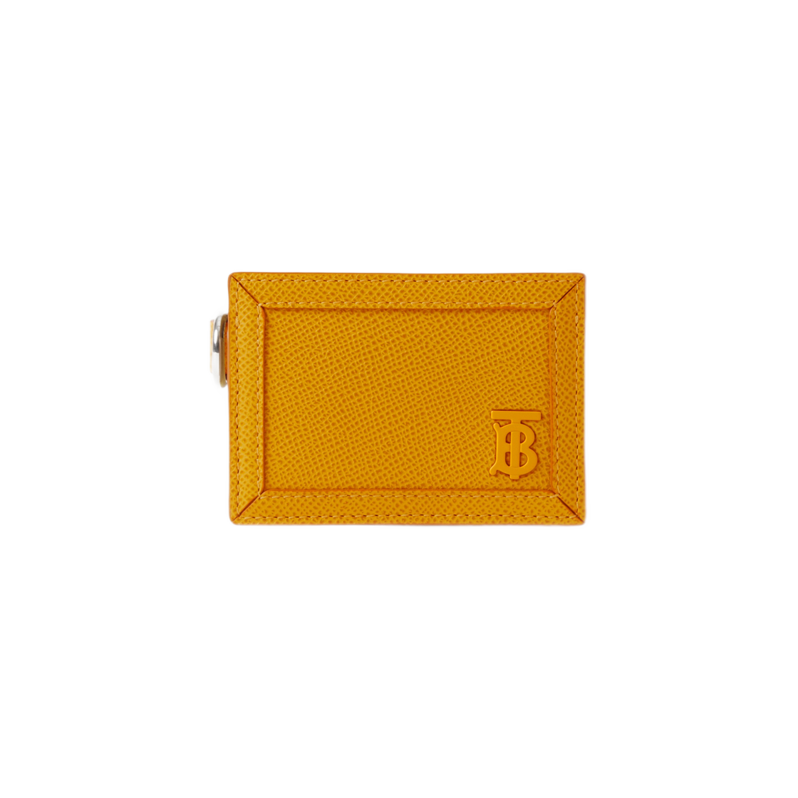 Burberry Grainy Leather TB Card Case Lanyard Marigold 상세 이미지 1