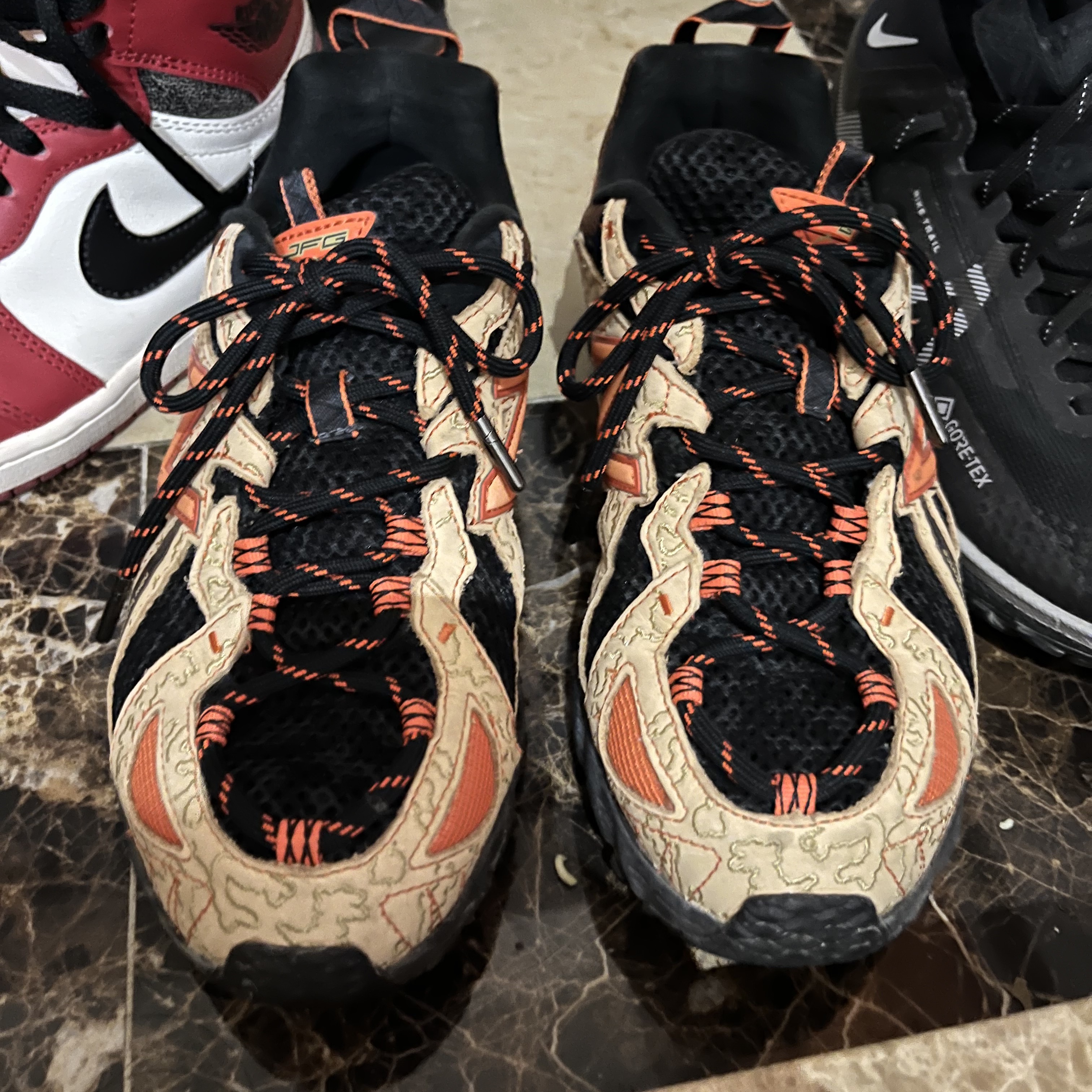 New Balance x Joe Freshgoods Beneath the Surface 610 Lil Desert Brown - D Standard 착용 스타일