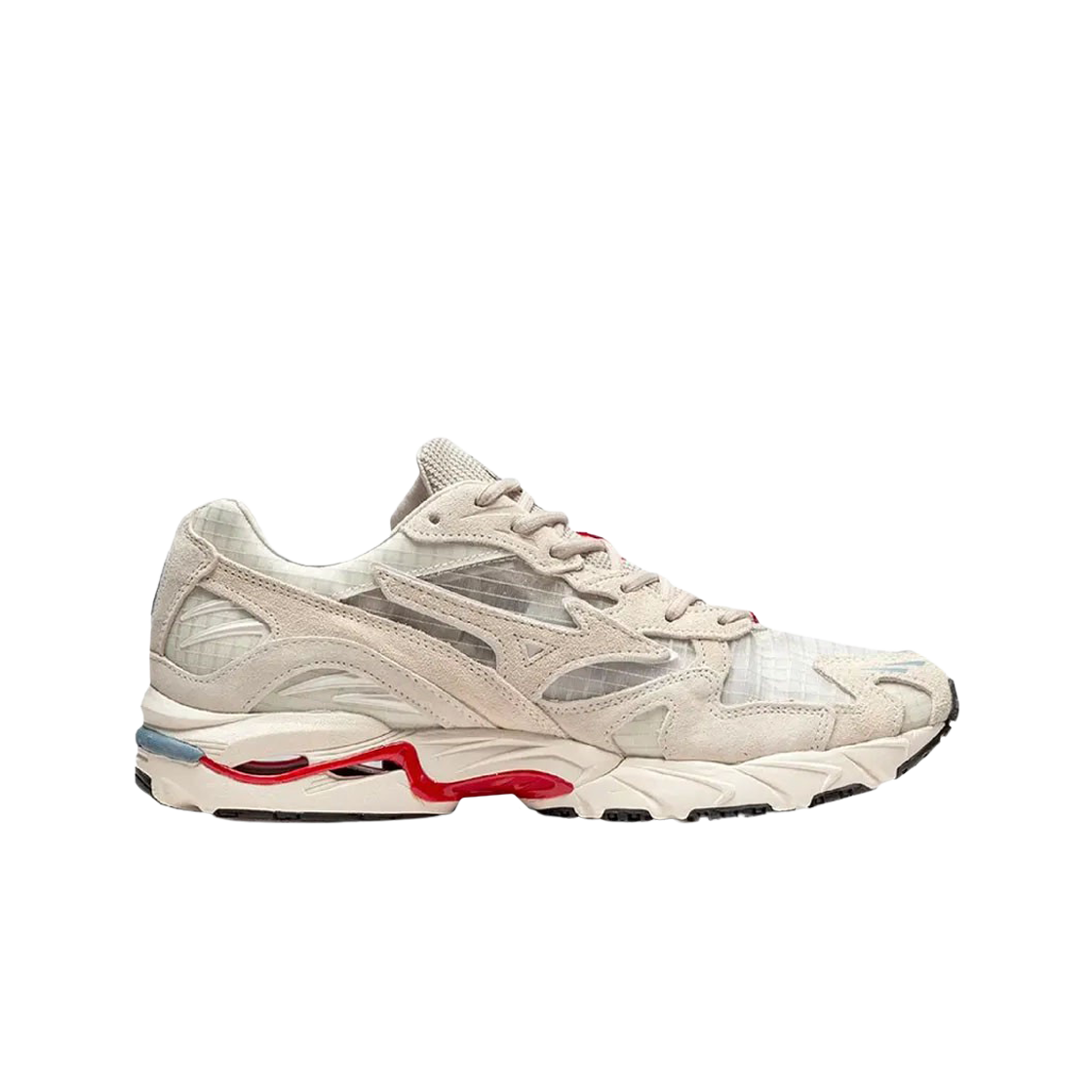 미즈노 x 하이스노비티 웨이브 라이더 10 화이트(Mizuno x Highsnobiety Wave Rider 10 White) - 1