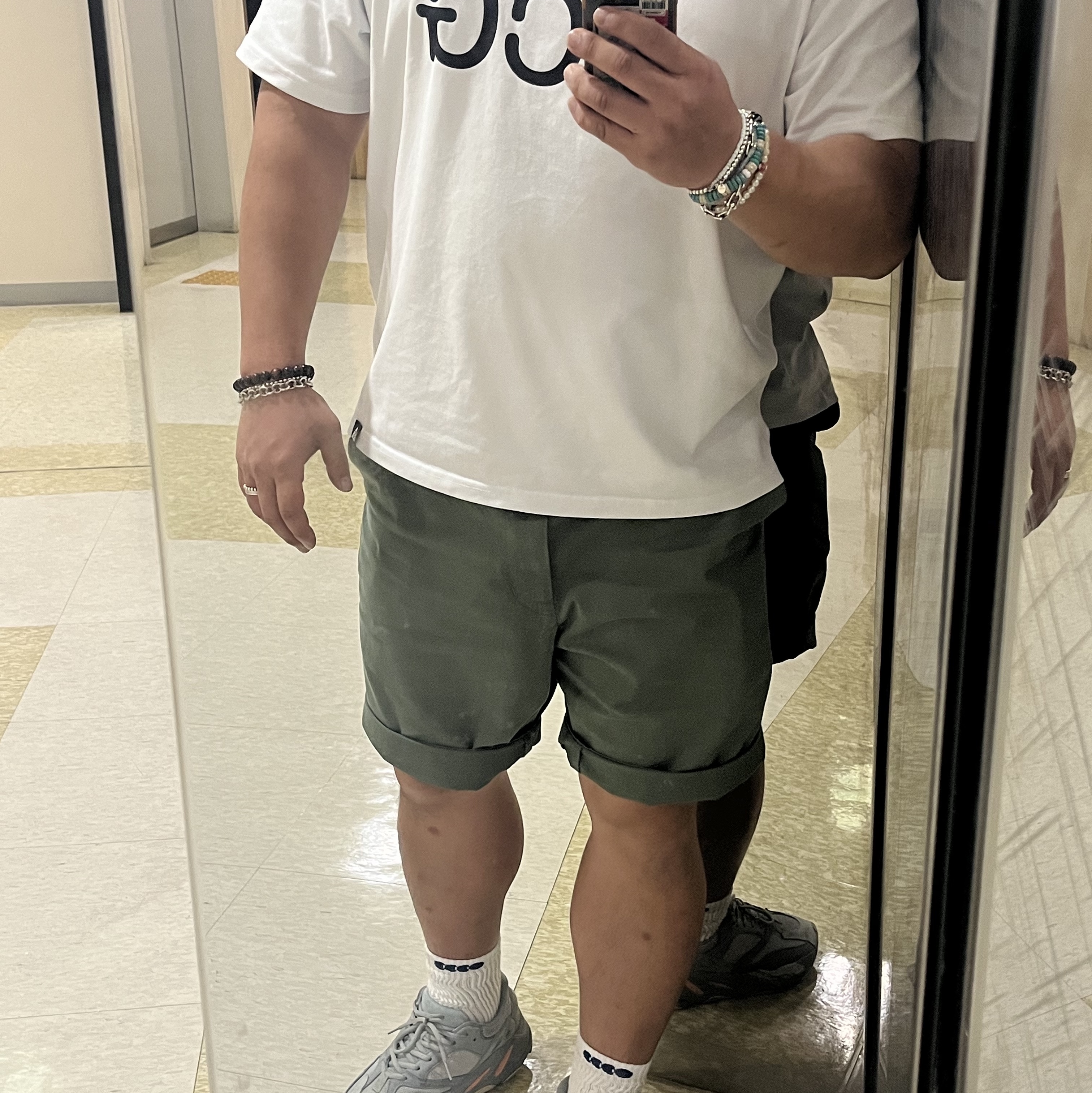 Nike NRG Heart ACG T-Shirt White - Asia, Adidas Yeezy Boost 700 Inertia 착용 스타일
