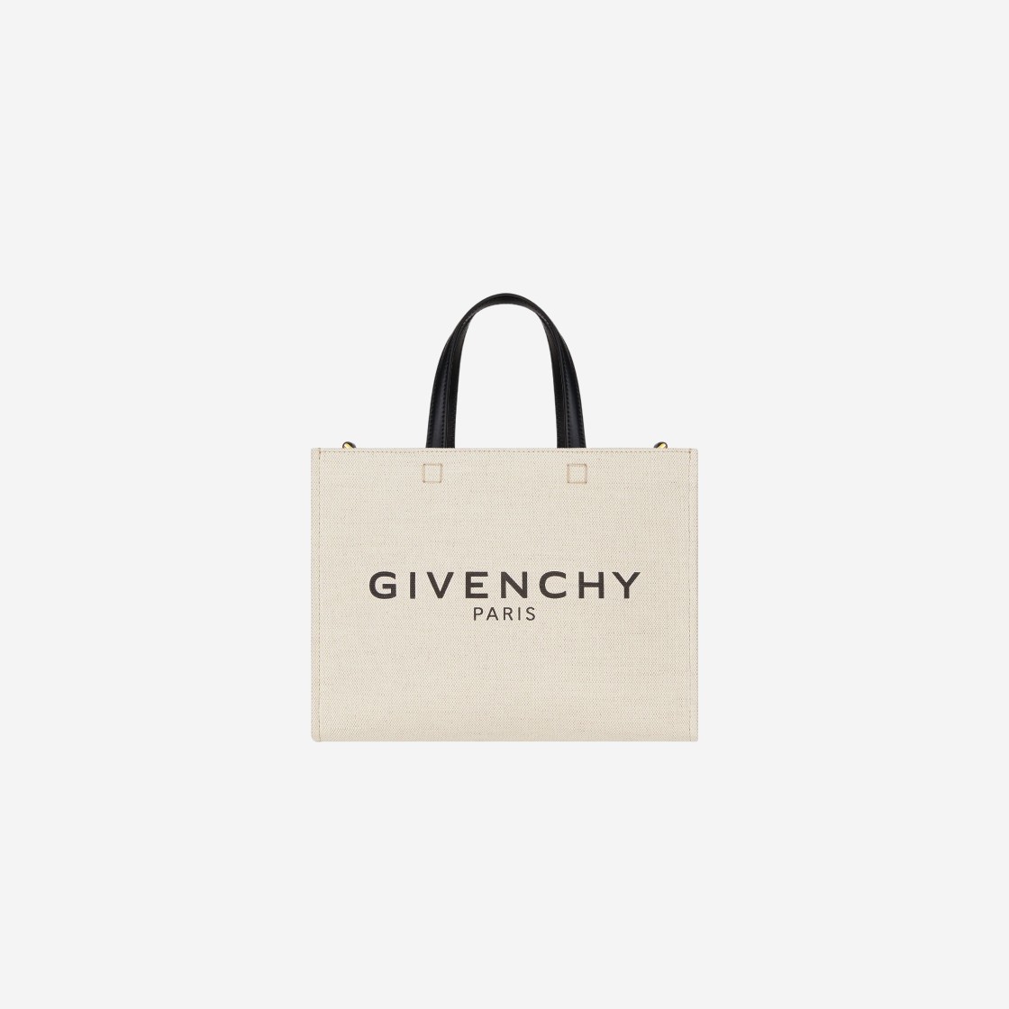 Givenchy Small G Tote Shopping Bag in Canvas Beige Black 상세 이미지 1