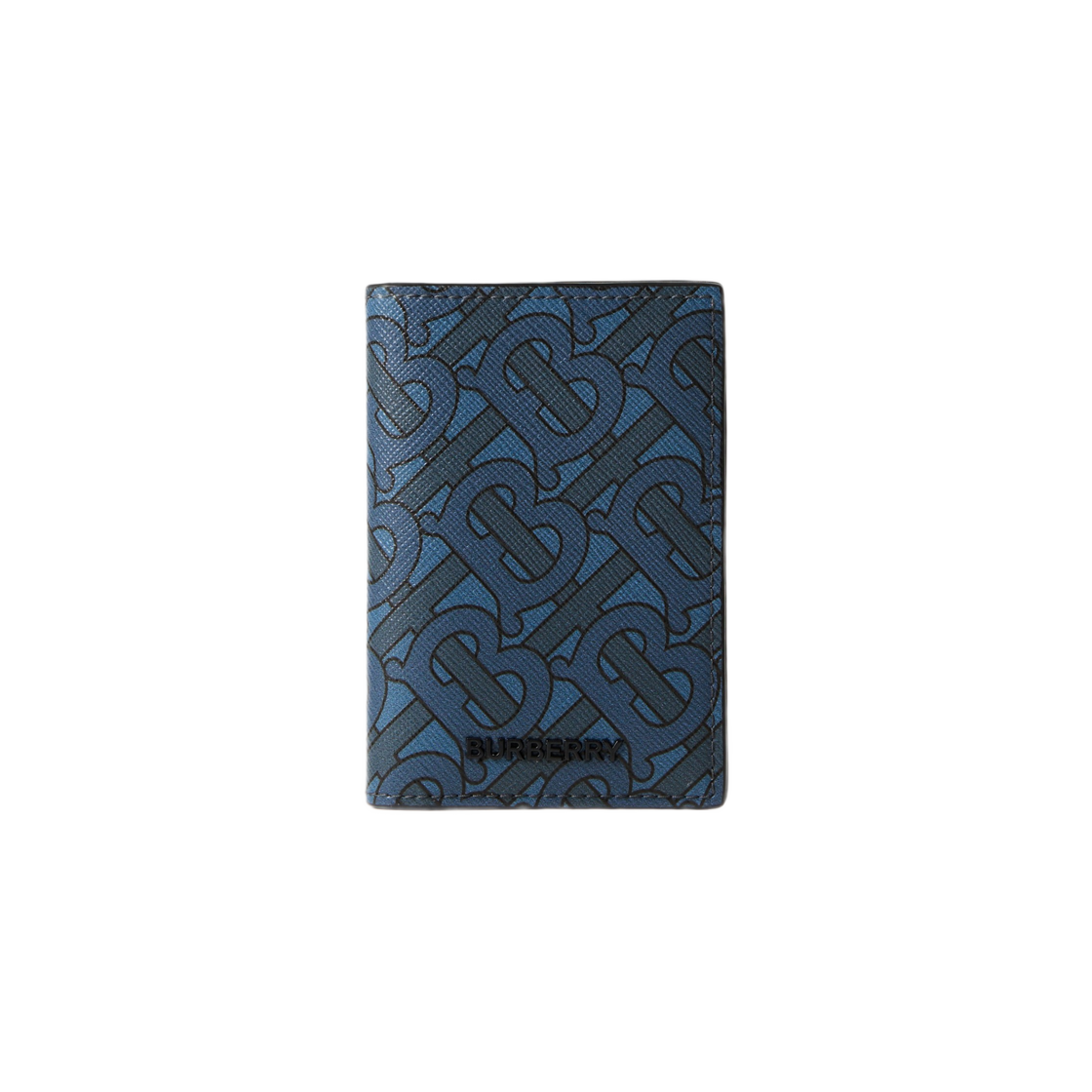 Burberry 8068513 MONOGRAM PRINT FOLDING Card holder Blue