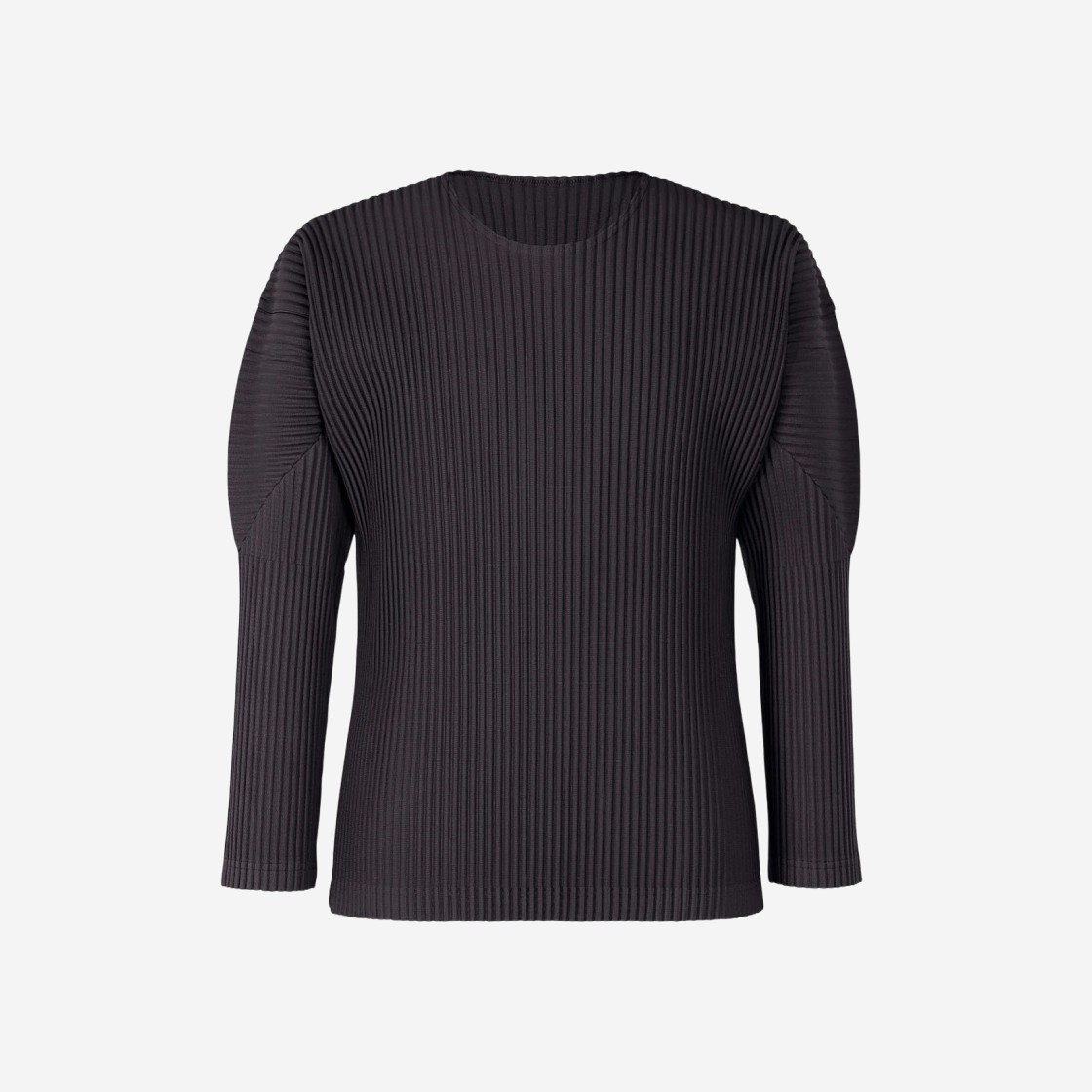 Homme Plisse Issey Miyake MC January Long Sleeve T-shirt Darkness Brown 상세 이미지 1